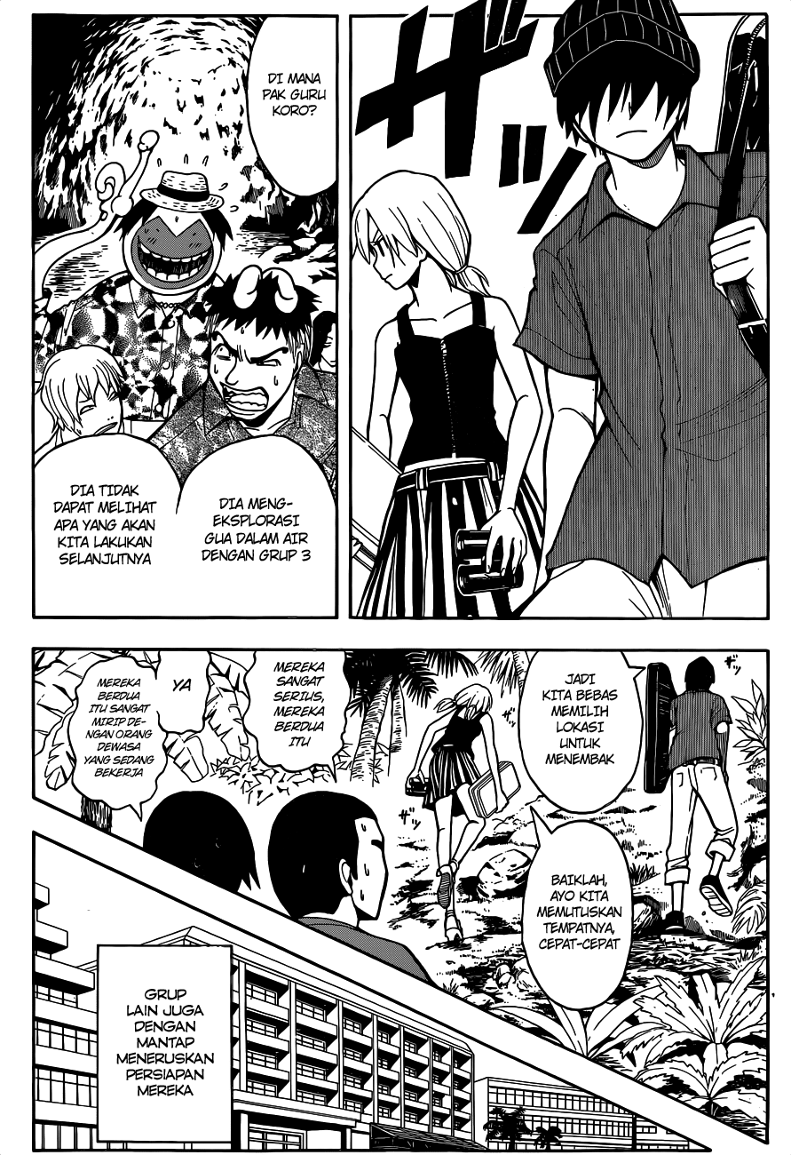 Assassination Classroom Chapter 58 - halaman 9