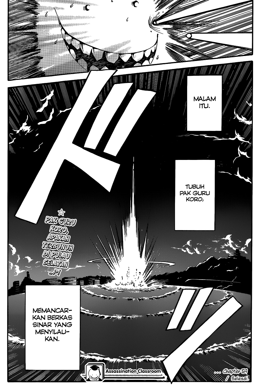 Assassination Classroom Chapter 59 - halaman 21