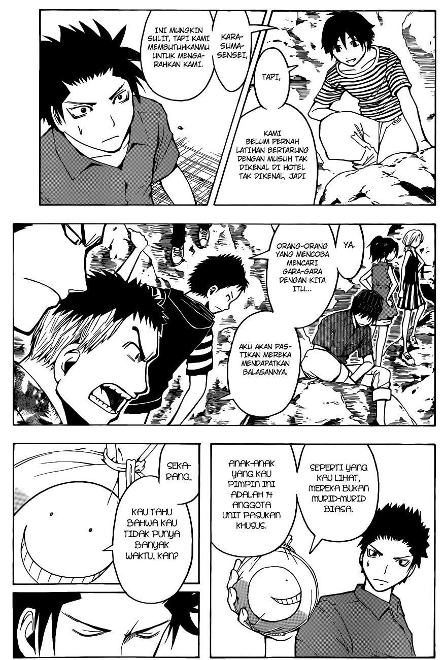 Assassination Classroom Chapter 61 - halaman 18