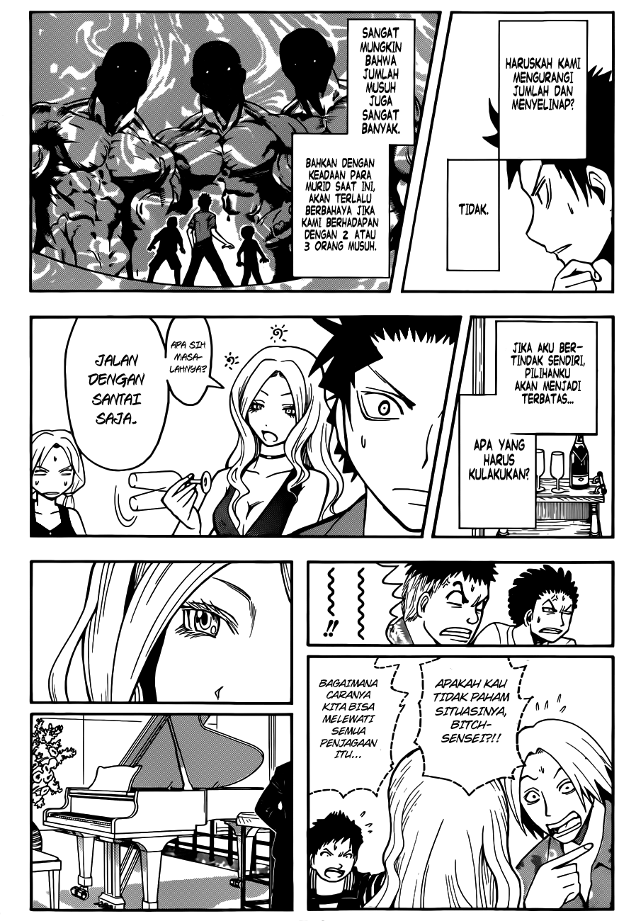Assassination Classroom Chapter 62 - halaman 10