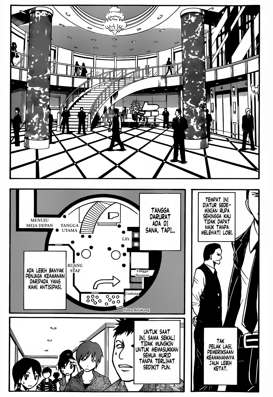 Assassination Classroom Chapter 62 - halaman 9