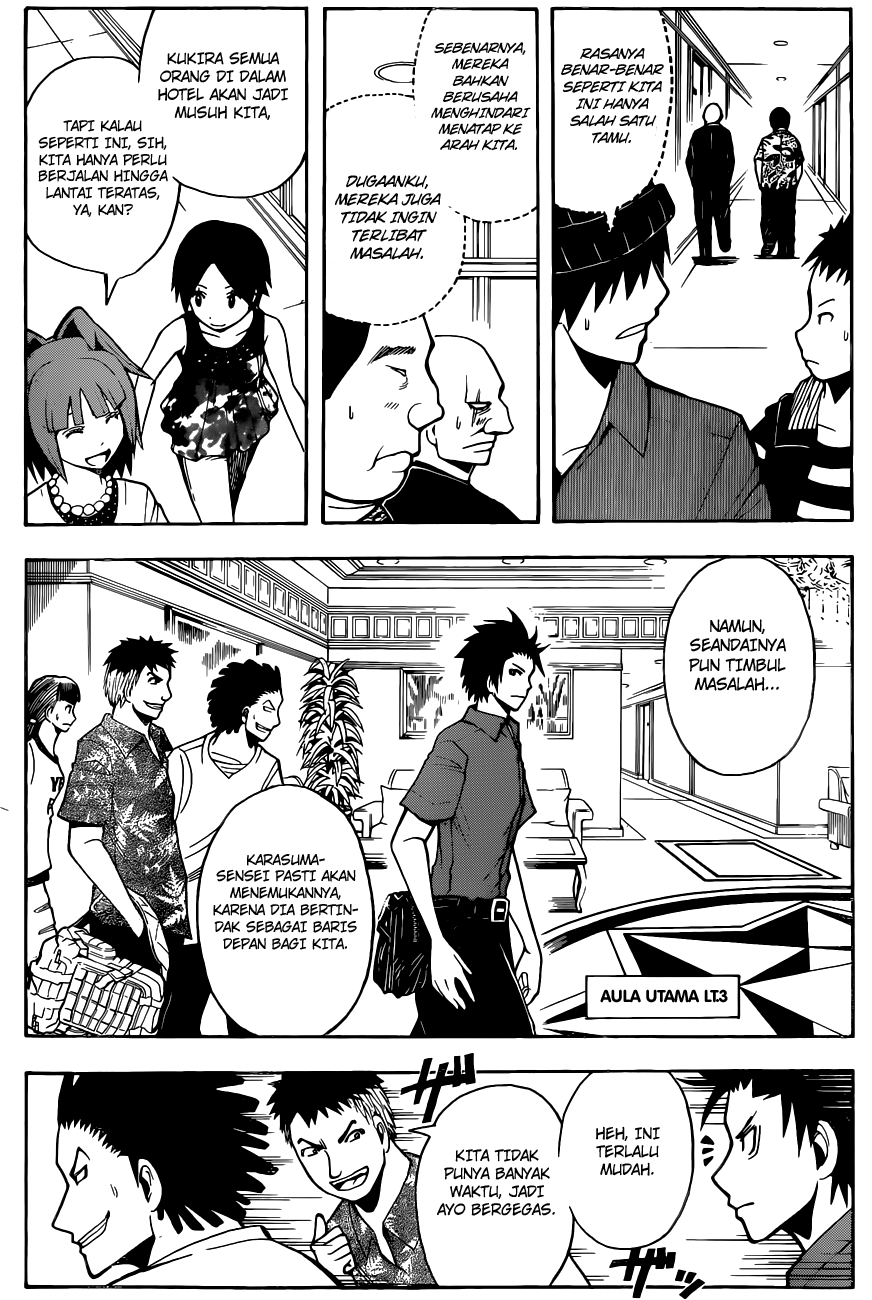 Assassination Classroom Chapter 63 - halaman 9