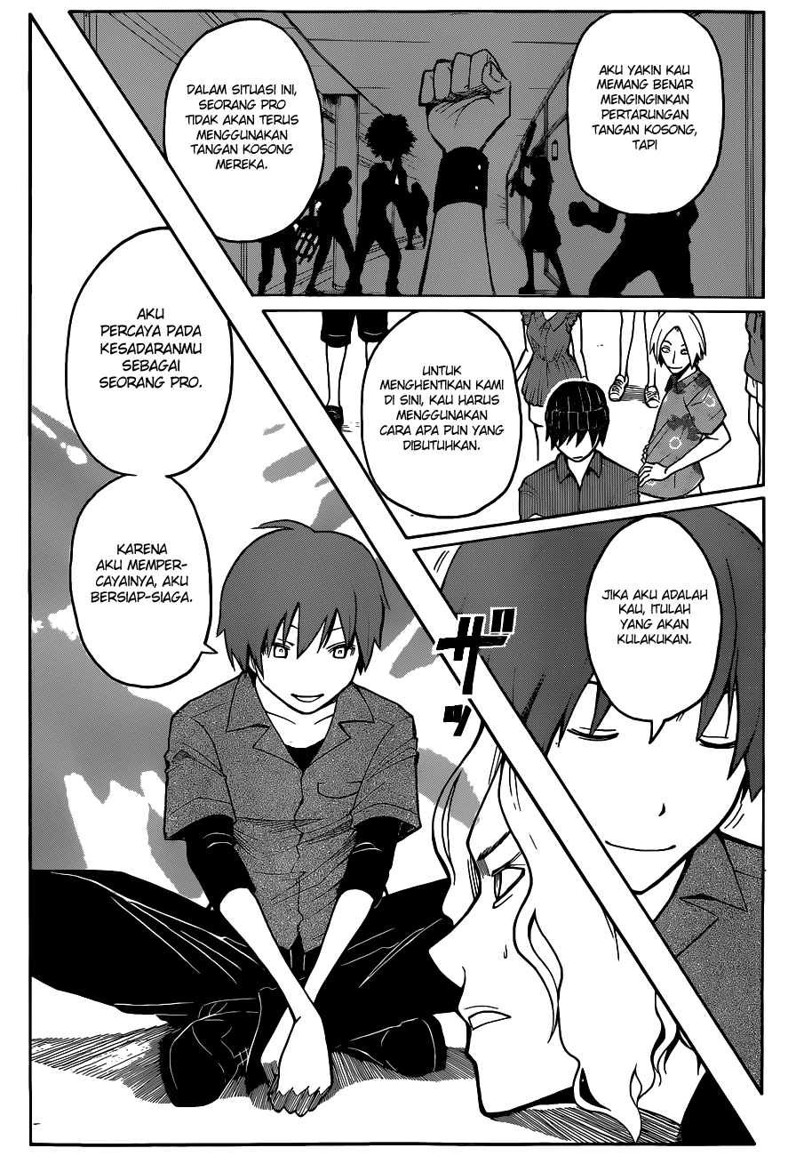 Assassination Classroom Chapter 65 - halaman 16