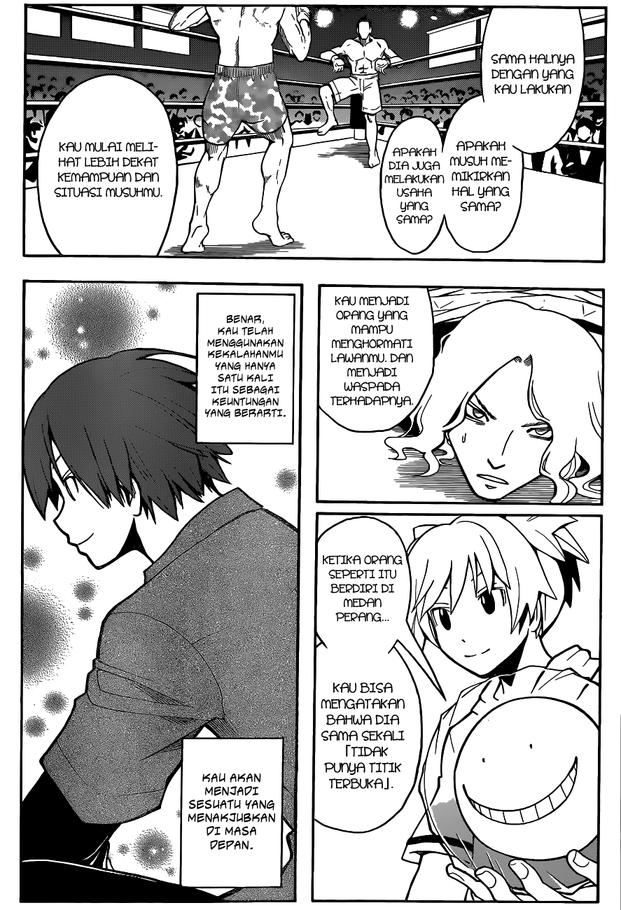 Assassination Classroom Chapter 65 - halaman 18