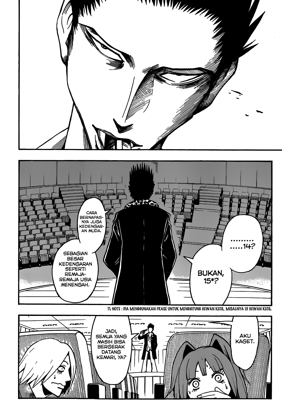 Assassination Classroom Chapter 67 - halaman 17