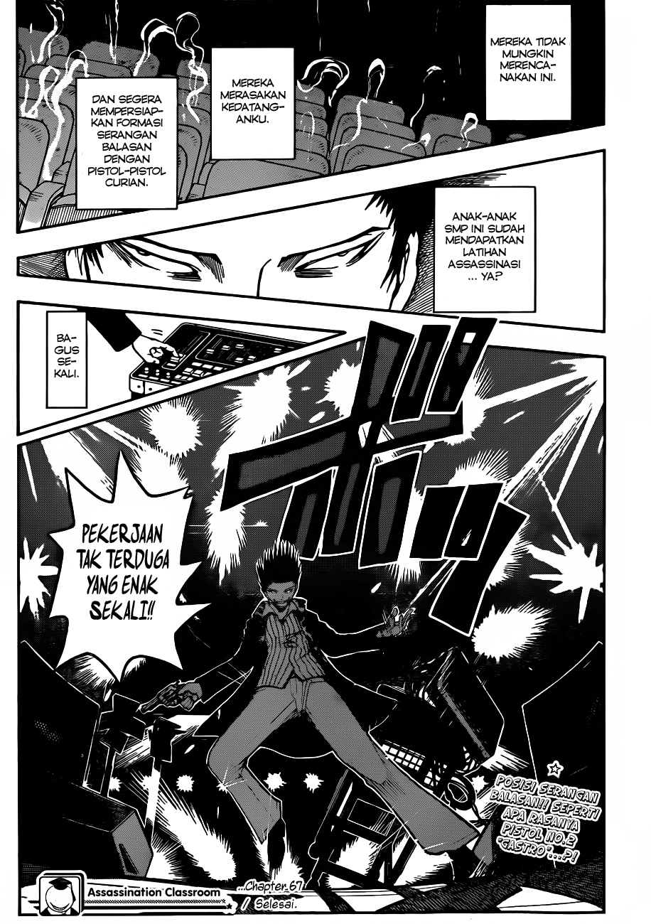 Assassination Classroom Chapter 67 - halaman 20