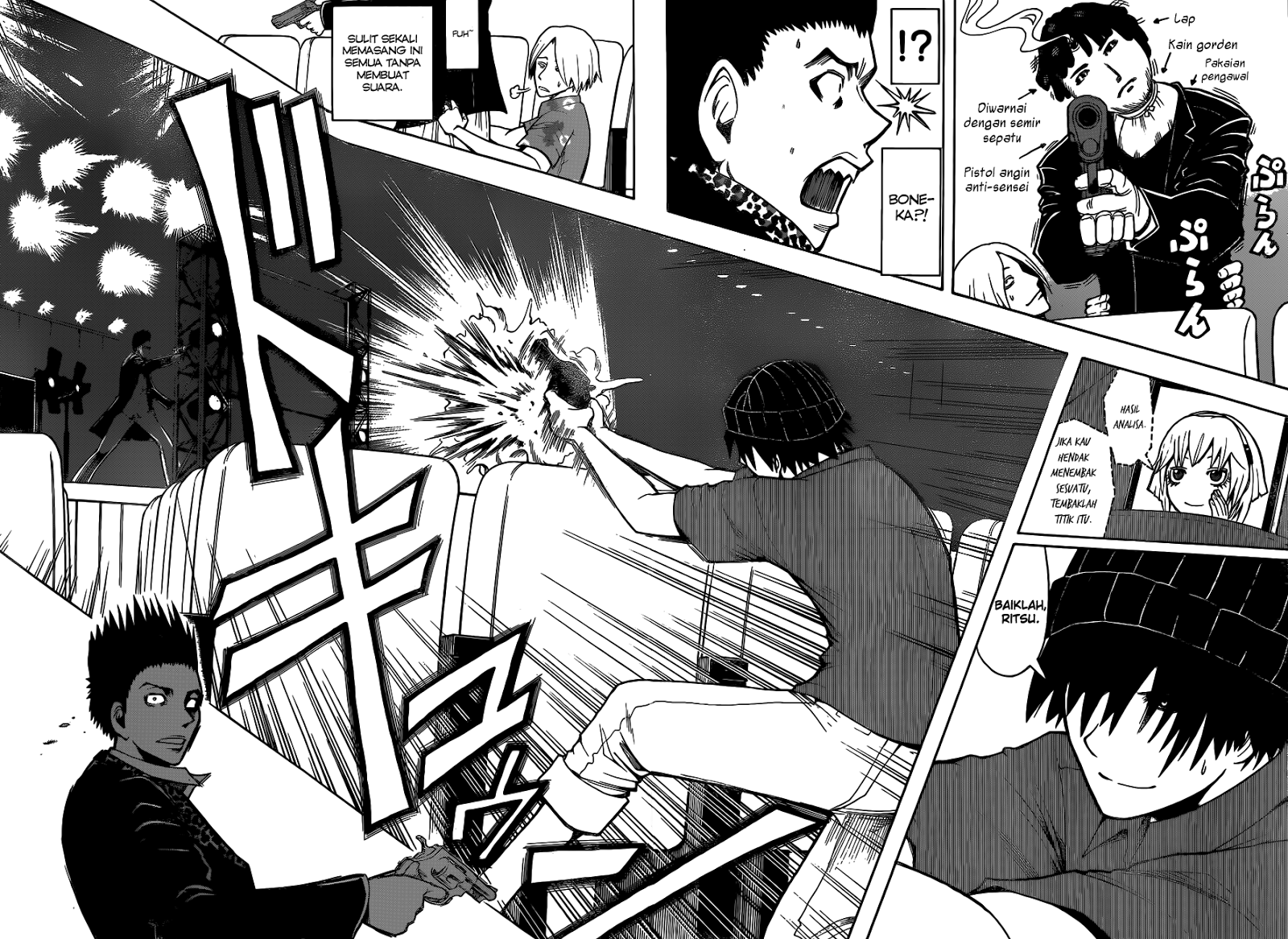 Assassination Classroom Chapter 68 - halaman 15