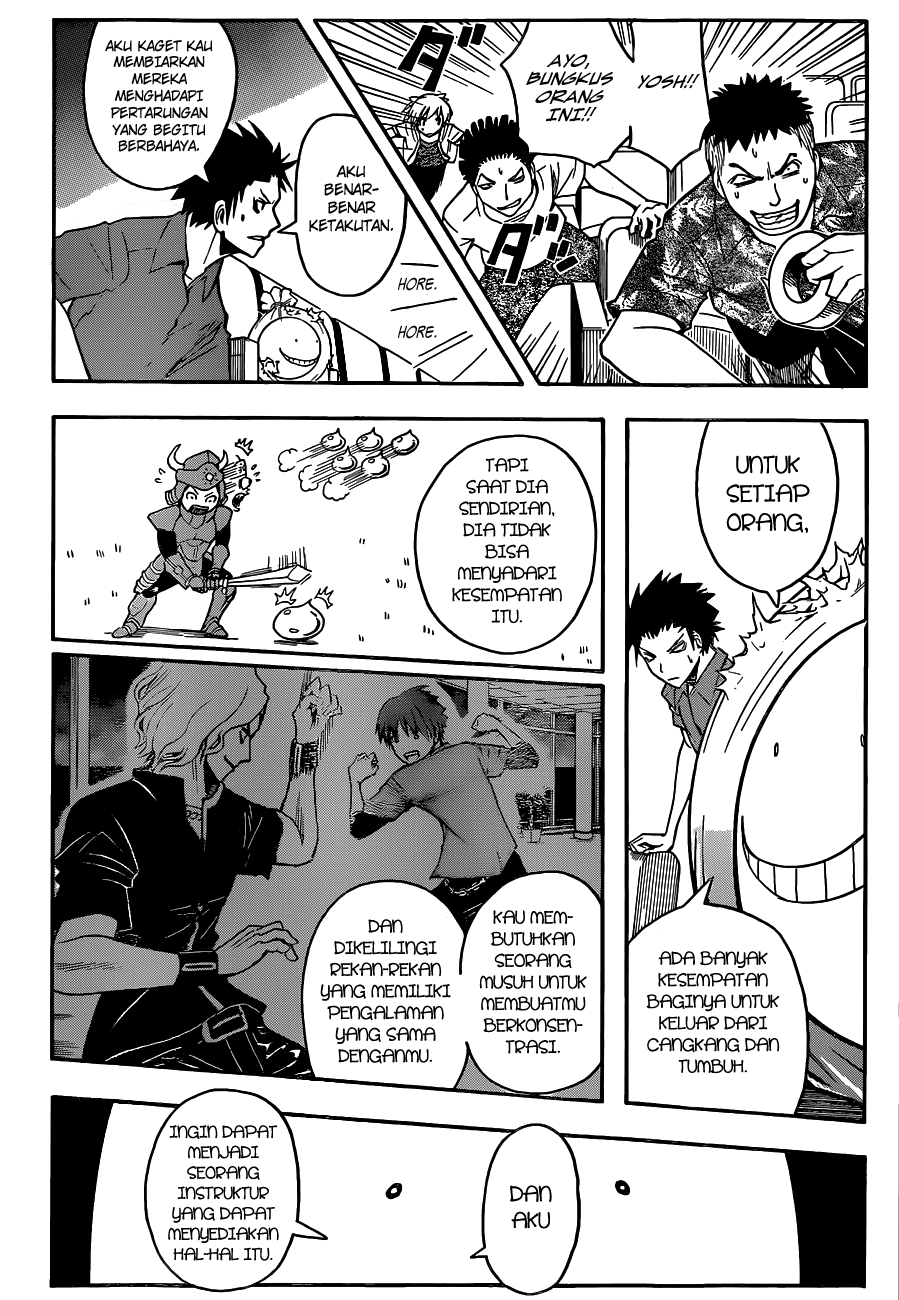 Assassination Classroom Chapter 68 - halaman 18