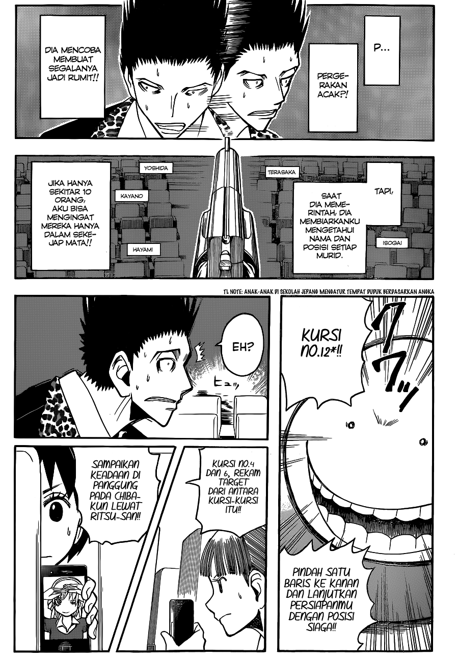 Assassination Classroom Chapter 68 - halaman 8