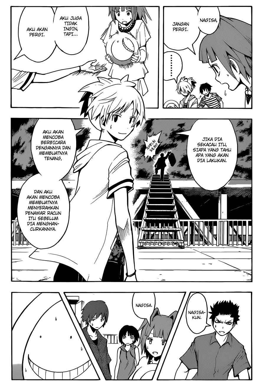 Assassination Classroom Chapter 70 - halaman 10