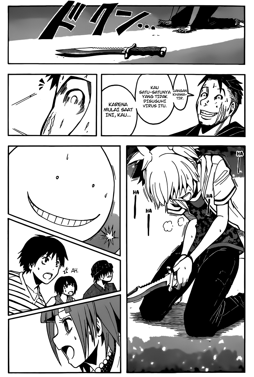 Assassination Classroom Chapter 70 - halaman 19