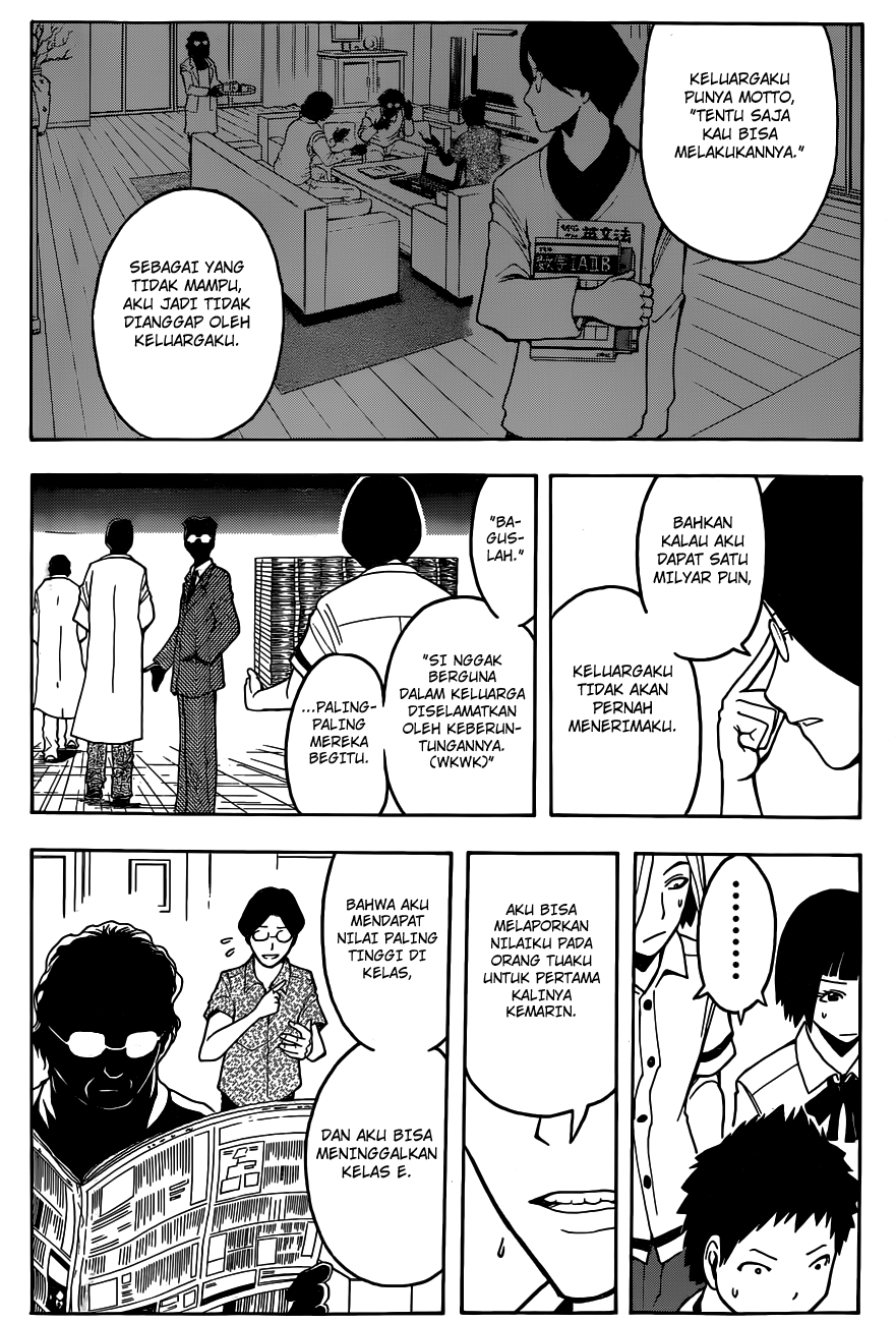 Assassination Classroom Chapter 77 - halaman 17