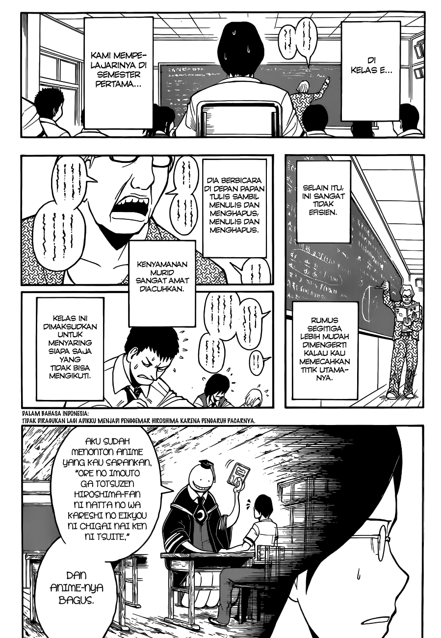 Assassination Classroom Chapter 78 - halaman 9