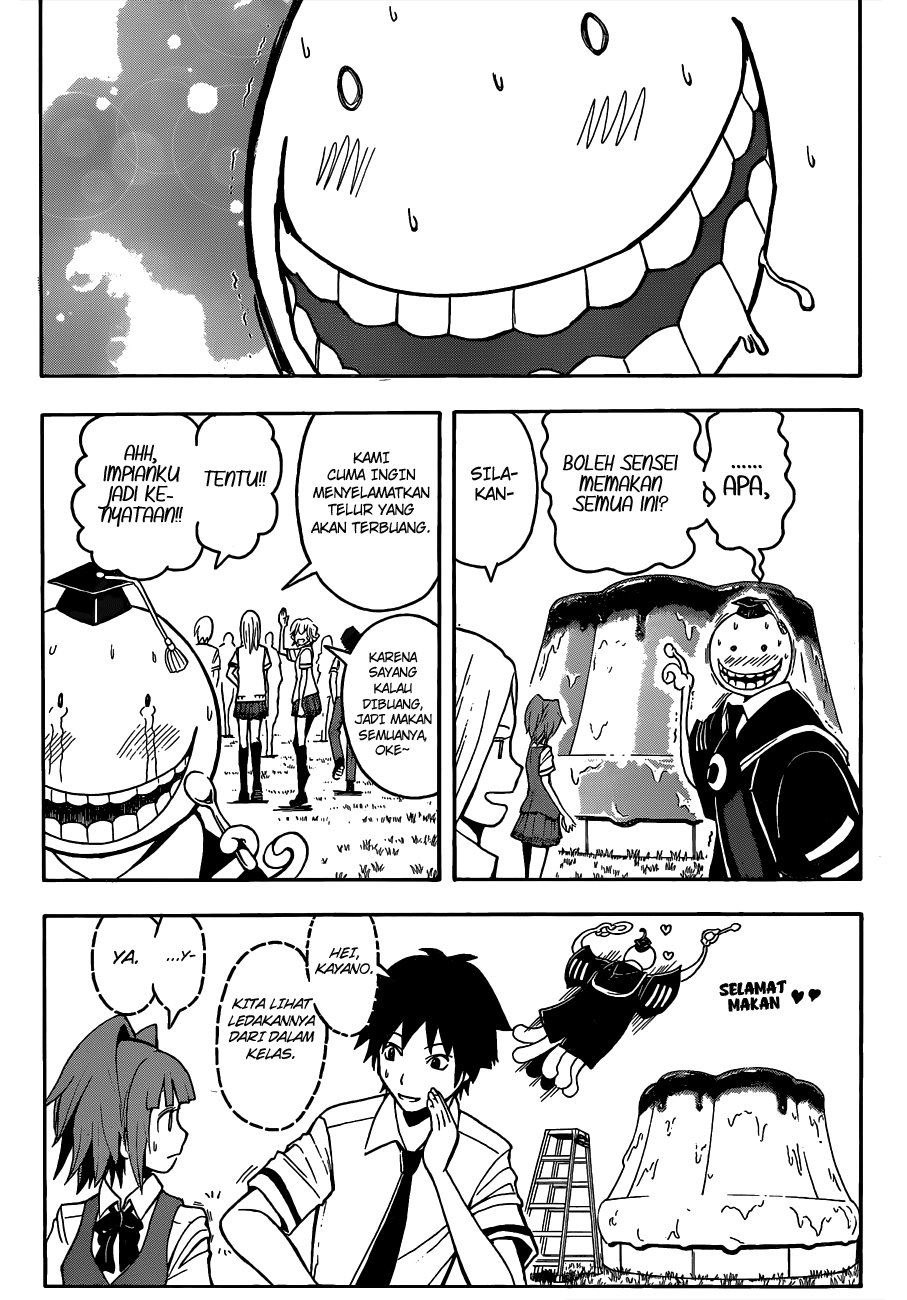 Assassination Classroom Chapter 80 - halaman 14