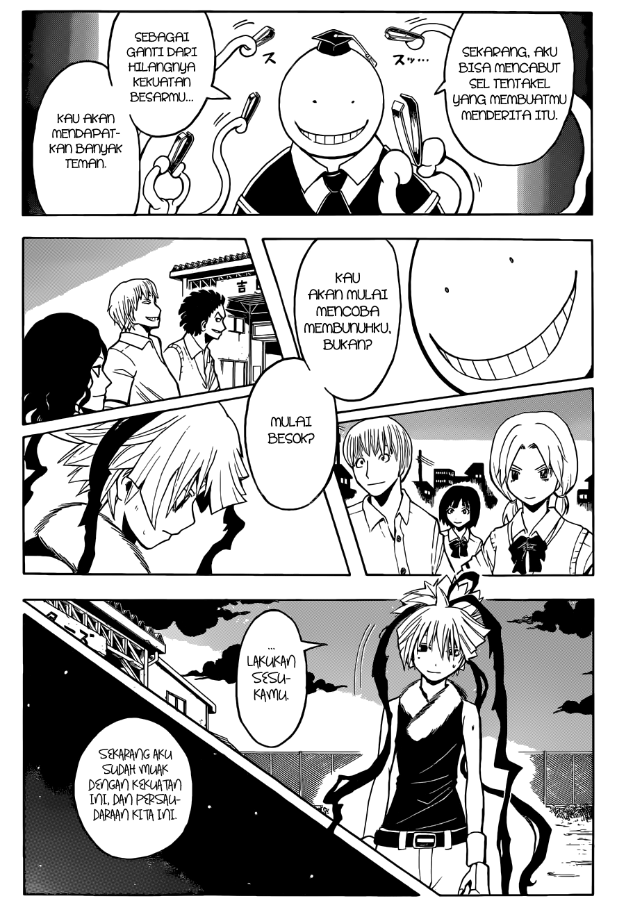Assassination Classroom Chapter 87 - halaman 19