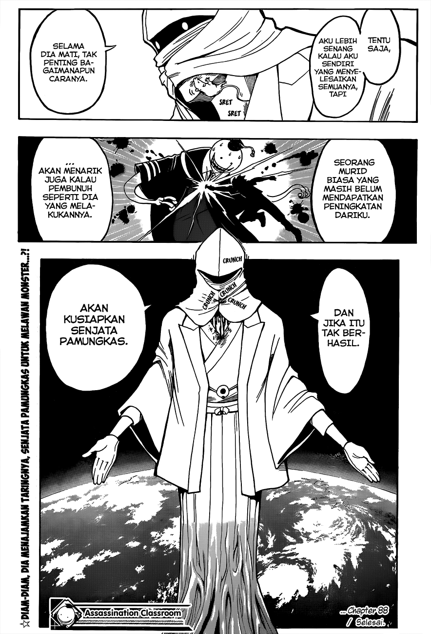 Assassination Classroom Chapter 88 - halaman 20
