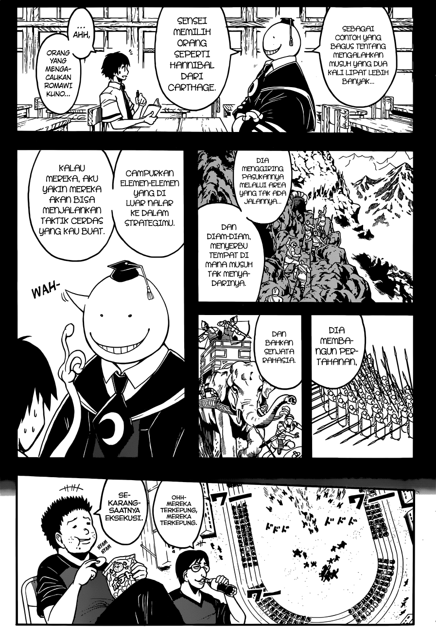 Assassination Classroom Chapter 92 - halaman 16
