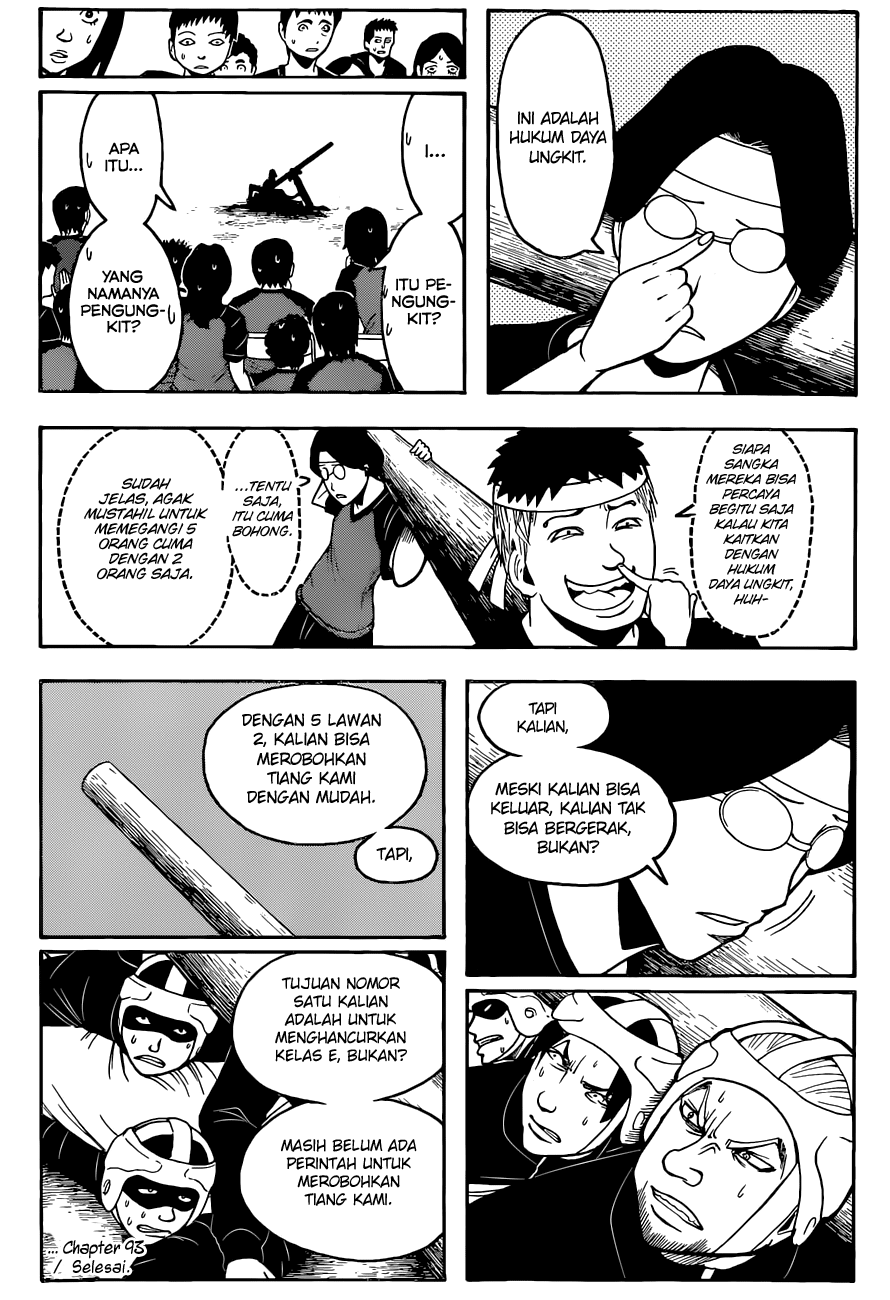 Assassination Classroom Chapter 93 - halaman 19