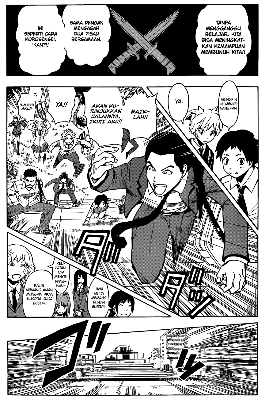 Assassination Classroom Chapter 95 - halaman 8