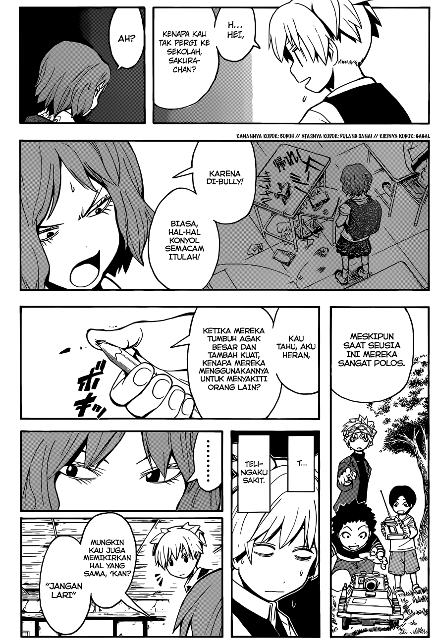 Assassination Classroom Chapter 96 - halaman 14