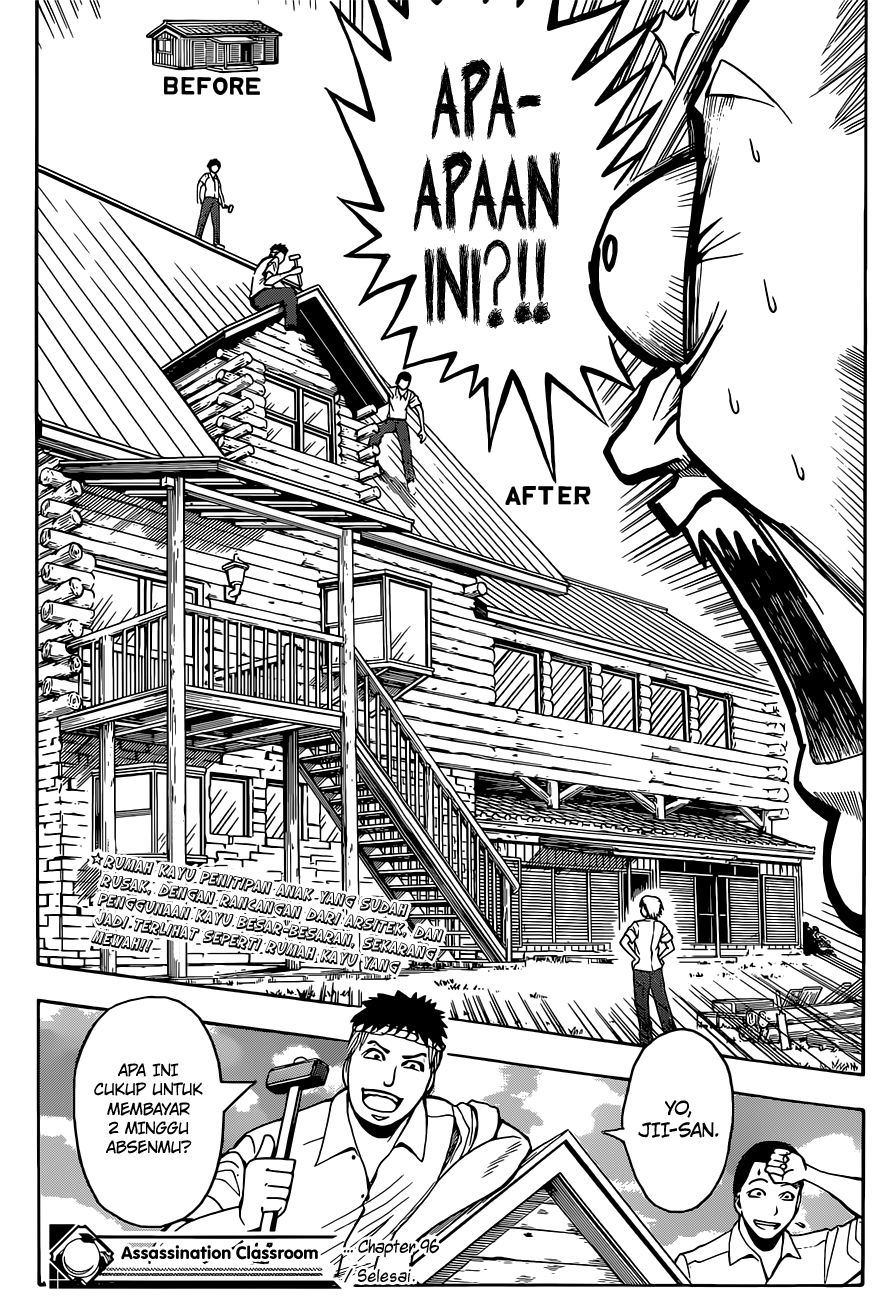 Assassination Classroom Chapter 96 - halaman 20