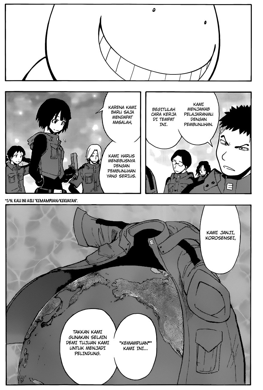 Assassination Classroom Chapter 97 - halaman 9