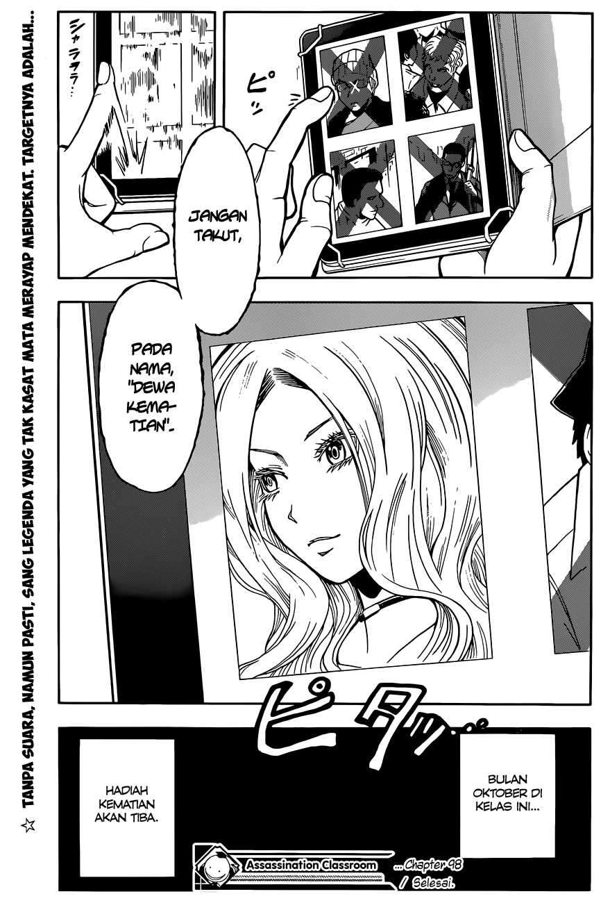 Assassination Classroom Chapter 98 - halaman 20