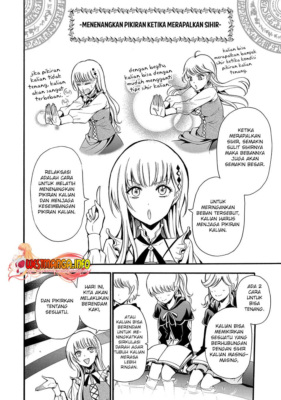 Assistant Teacher In a Magical Girls School Chapter 12.3 - halaman 12