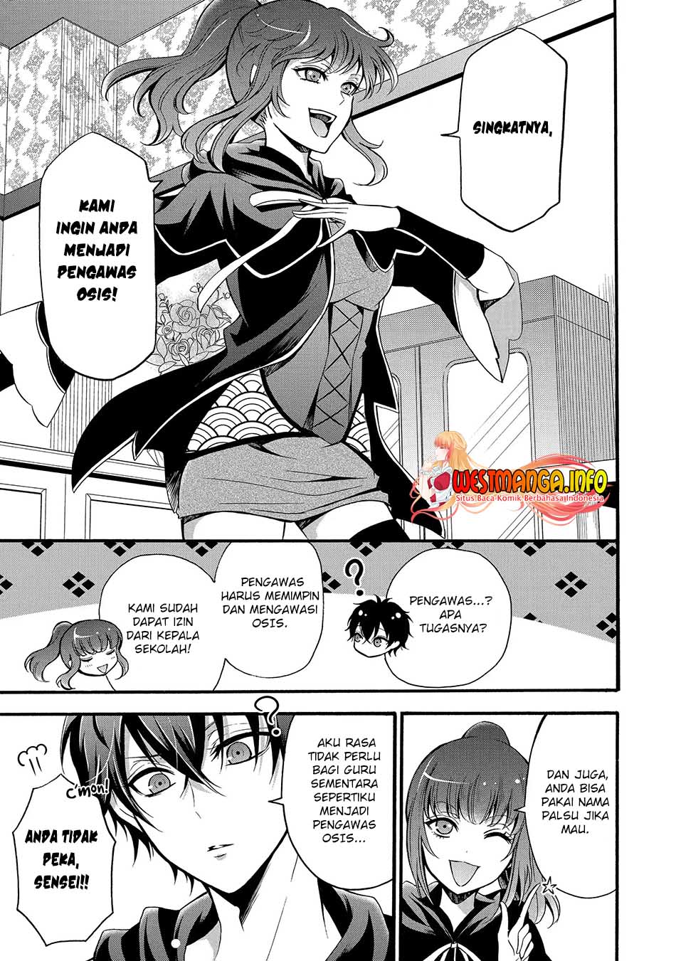 Assistant Teacher In a Magical Girls School Chapter 13.1 - halaman 6