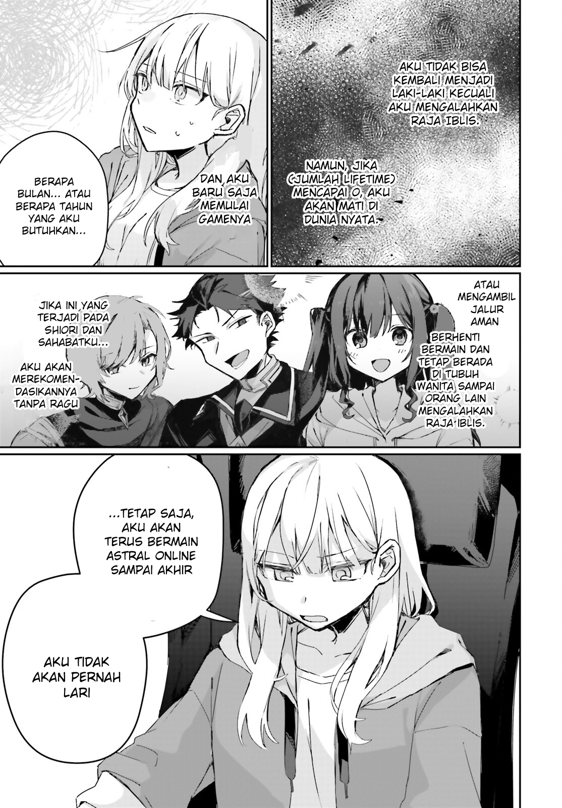 Astral Online: Maou no Noroi de Saikyou Bishoujo ni Natta Ore, Saijakushoku da ga Cheat Skill de Chou Seichou shite Musou suru Chapter 10 - halaman 7