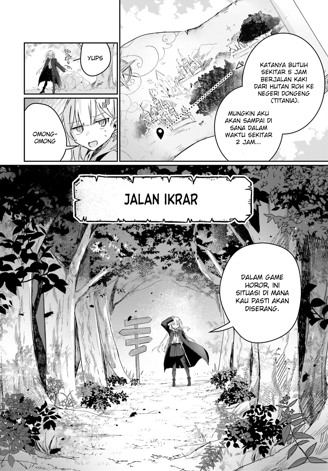 Astral Online: Maou no Noroi de Saikyou Bishoujo ni Natta Ore, Saijakushoku da ga Cheat Skill de Chou Seichou shite Musou suru Chapter 11 - halaman 3