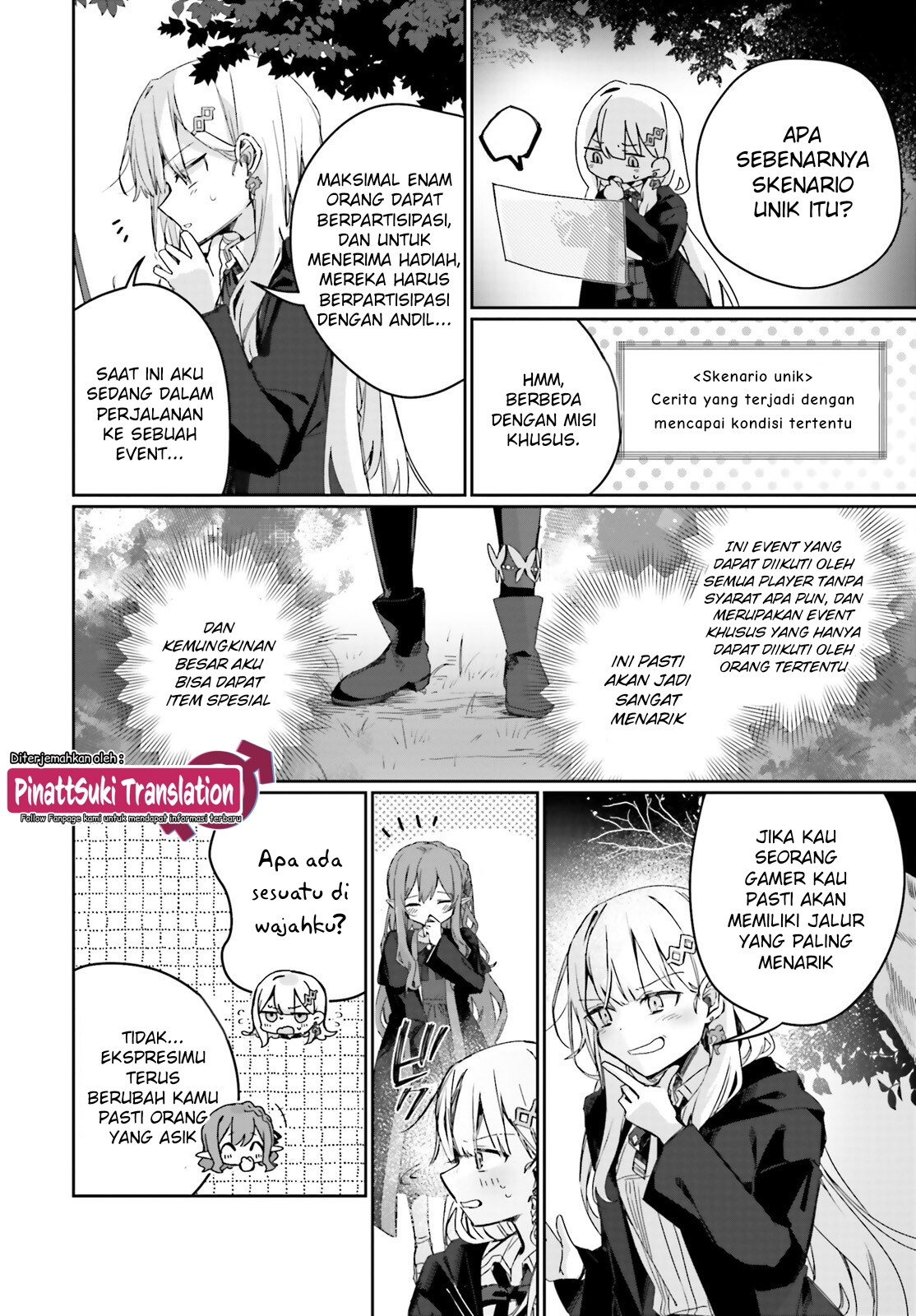 Astral Online: Maou no Noroi de Saikyou Bishoujo ni Natta Ore, Saijakushoku da ga Cheat Skill de Chou Seichou shite Musou suru Chapter 12 - halaman 3