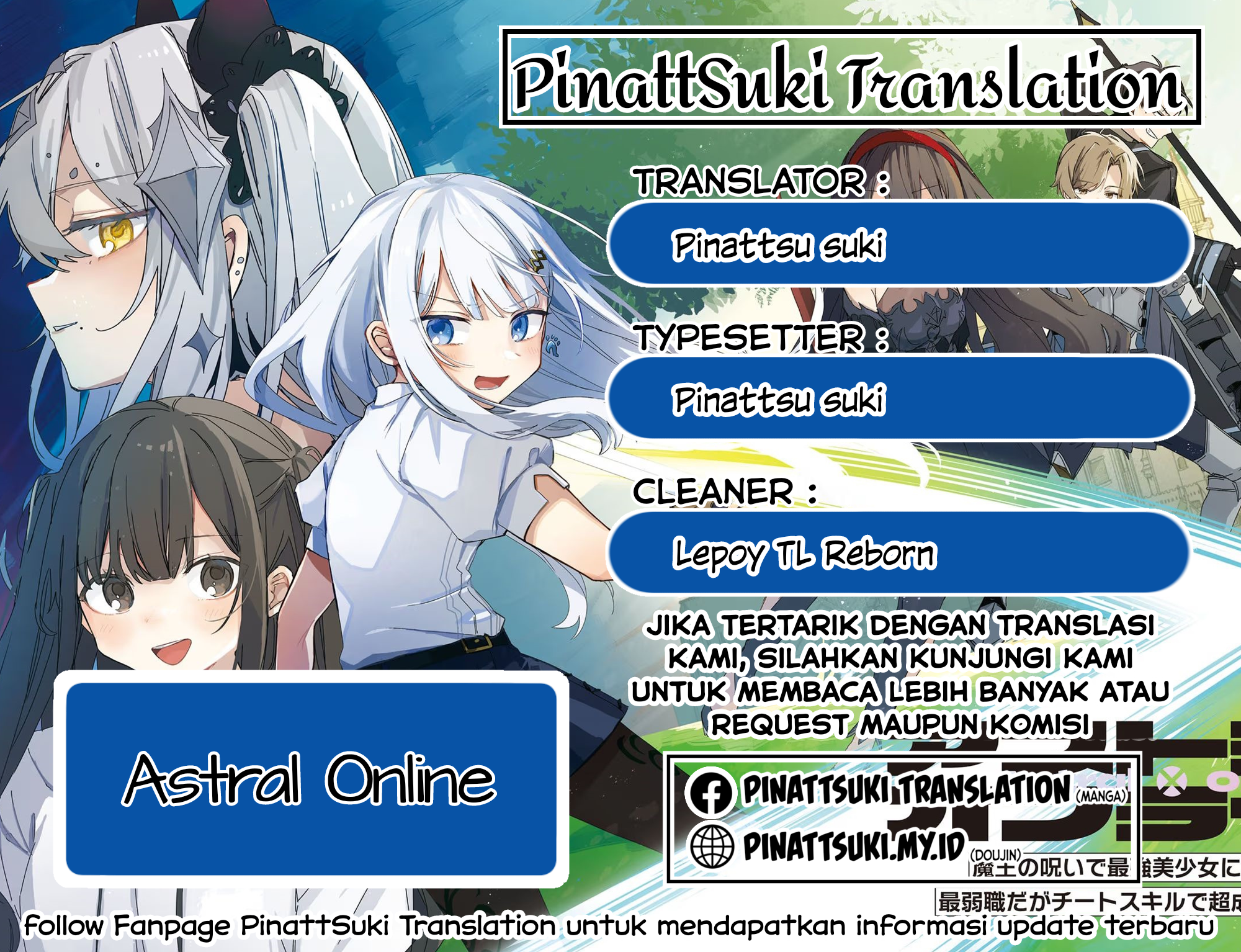 Astral Online: Maou no Noroi de Saikyou Bishoujo ni Natta Ore, Saijakushoku da ga Cheat Skill de Chou Seichou shite Musou suru Chapter 18 - halaman 1