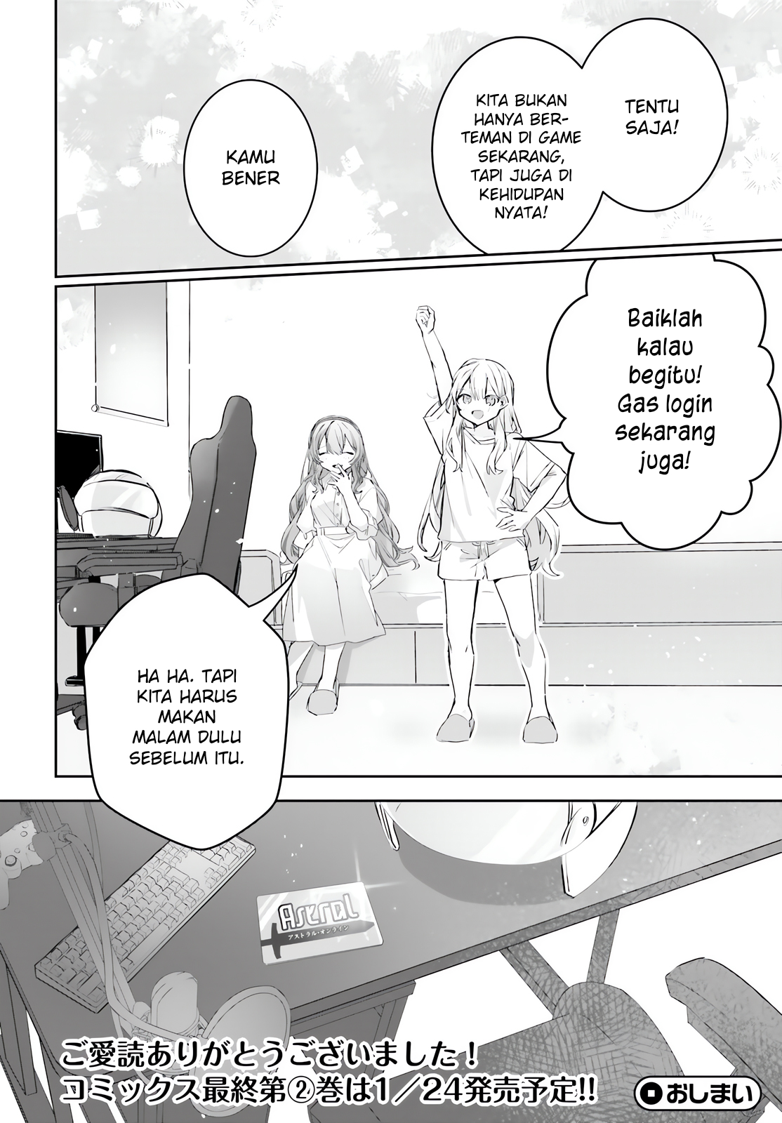 Astral Online: Maou no Noroi de Saikyou Bishoujo ni Natta Ore, Saijakushoku da ga Cheat Skill de Chou Seichou shite Musou suru Chapter 18 - halaman 21