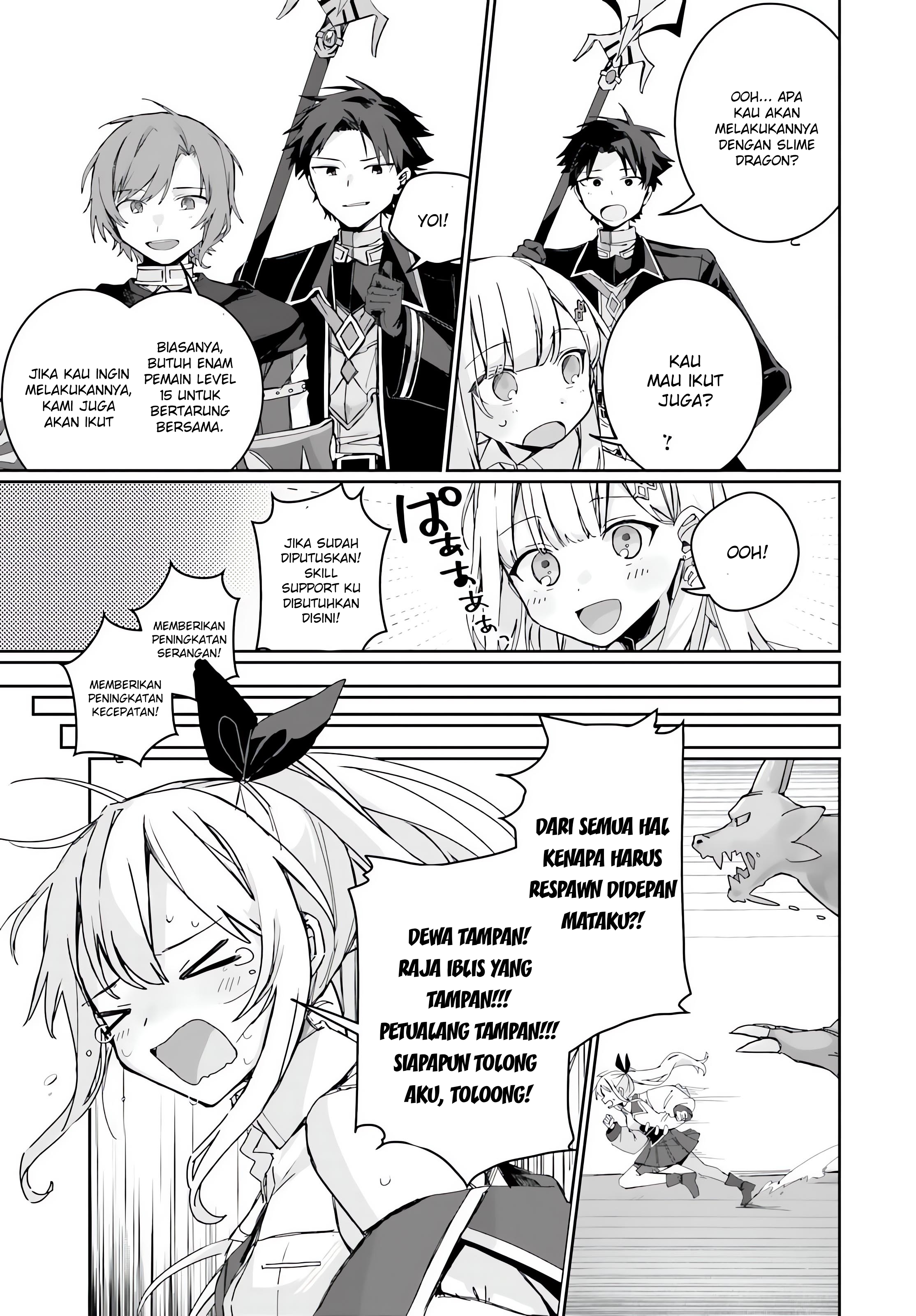 Astral Online: Maou no Noroi de Saikyou Bishoujo ni Natta Ore, Saijakushoku da ga Cheat Skill de Chou Seichou shite Musou suru Chapter 3.1 - halaman 4