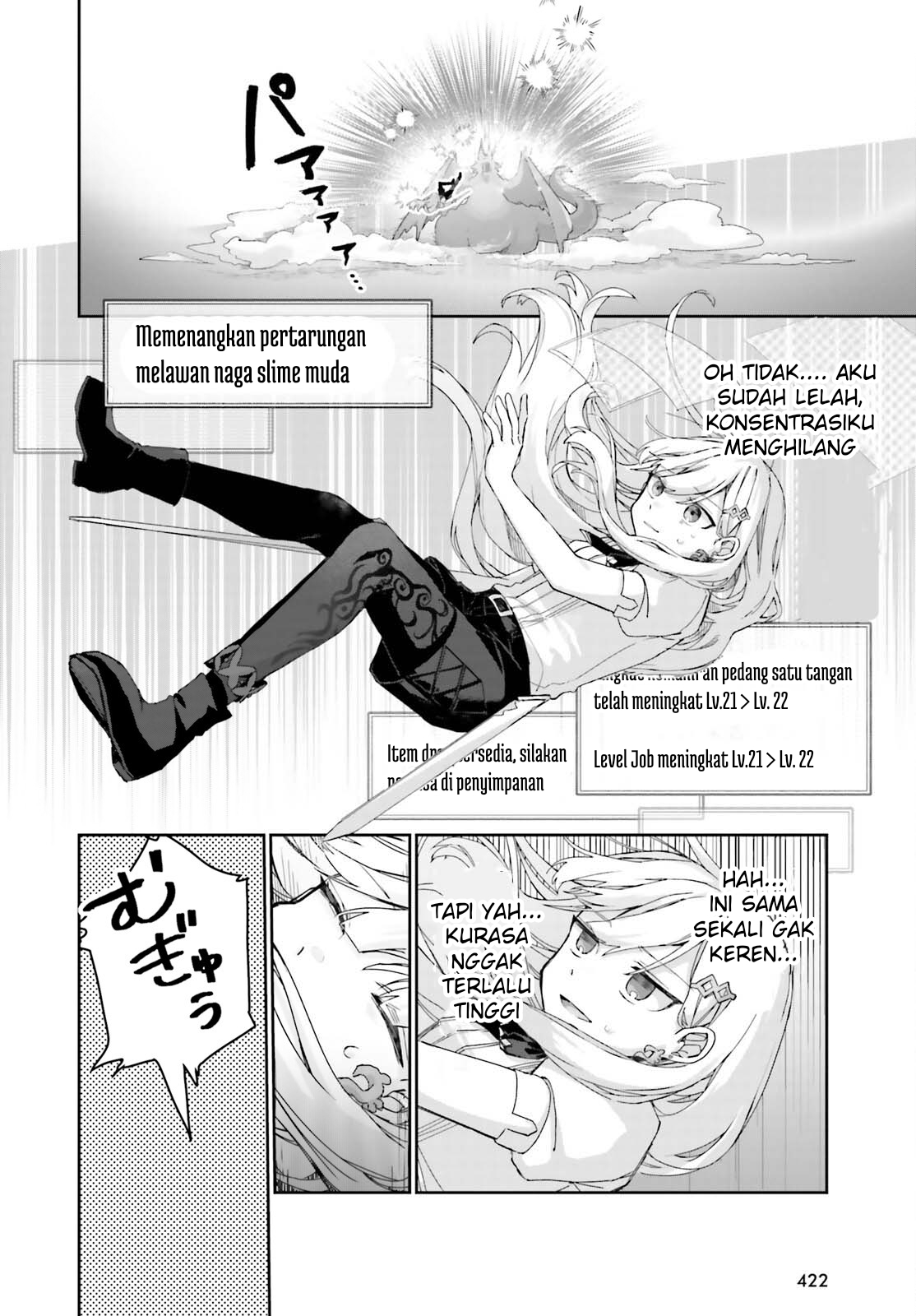 Astral Online: Maou no Noroi de Saikyou Bishoujo ni Natta Ore, Saijakushoku da ga Cheat Skill de Chou Seichou shite Musou suru Chapter 3.2 - halaman 5