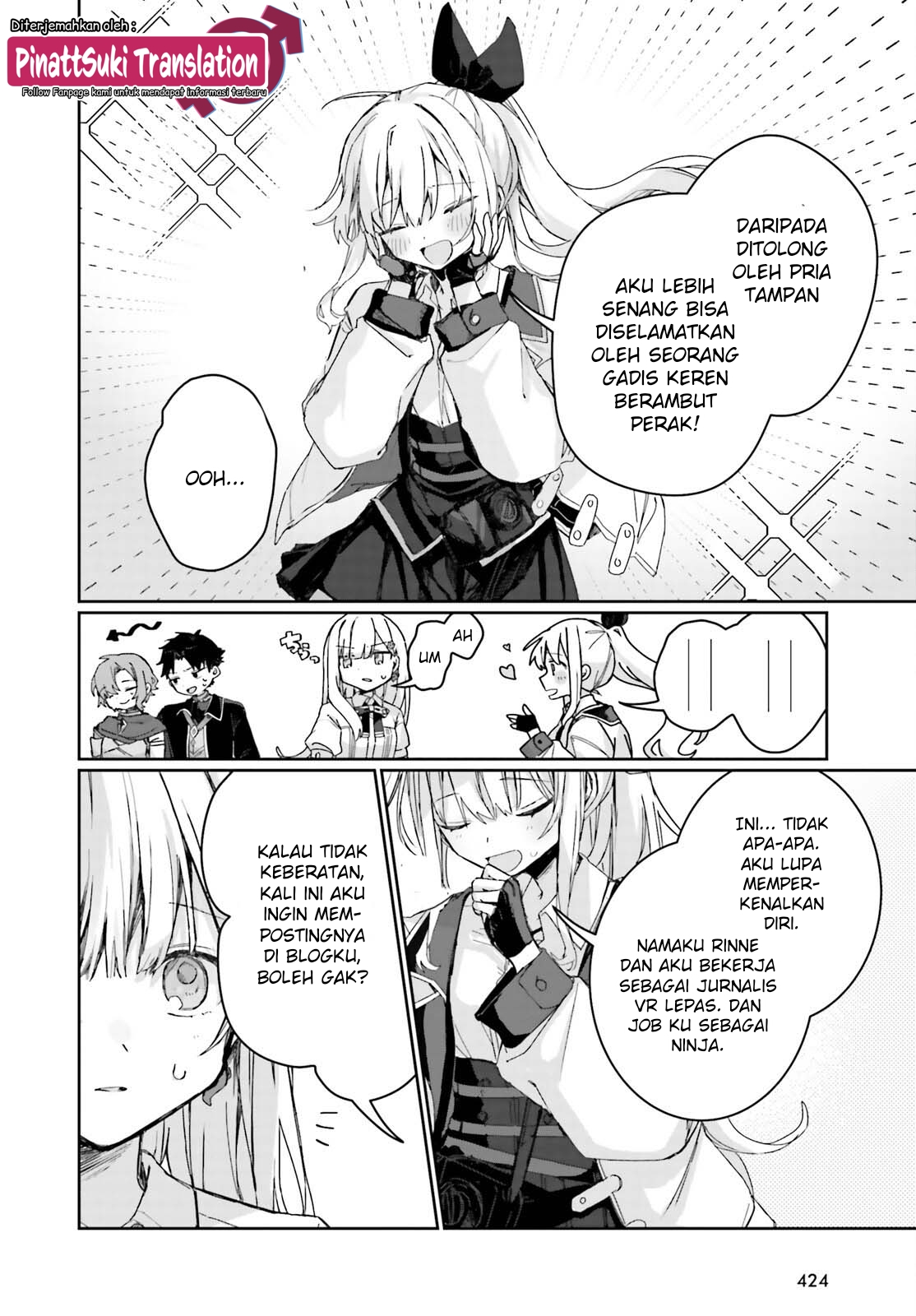 Astral Online: Maou no Noroi de Saikyou Bishoujo ni Natta Ore, Saijakushoku da ga Cheat Skill de Chou Seichou shite Musou suru Chapter 3.2 - halaman 7