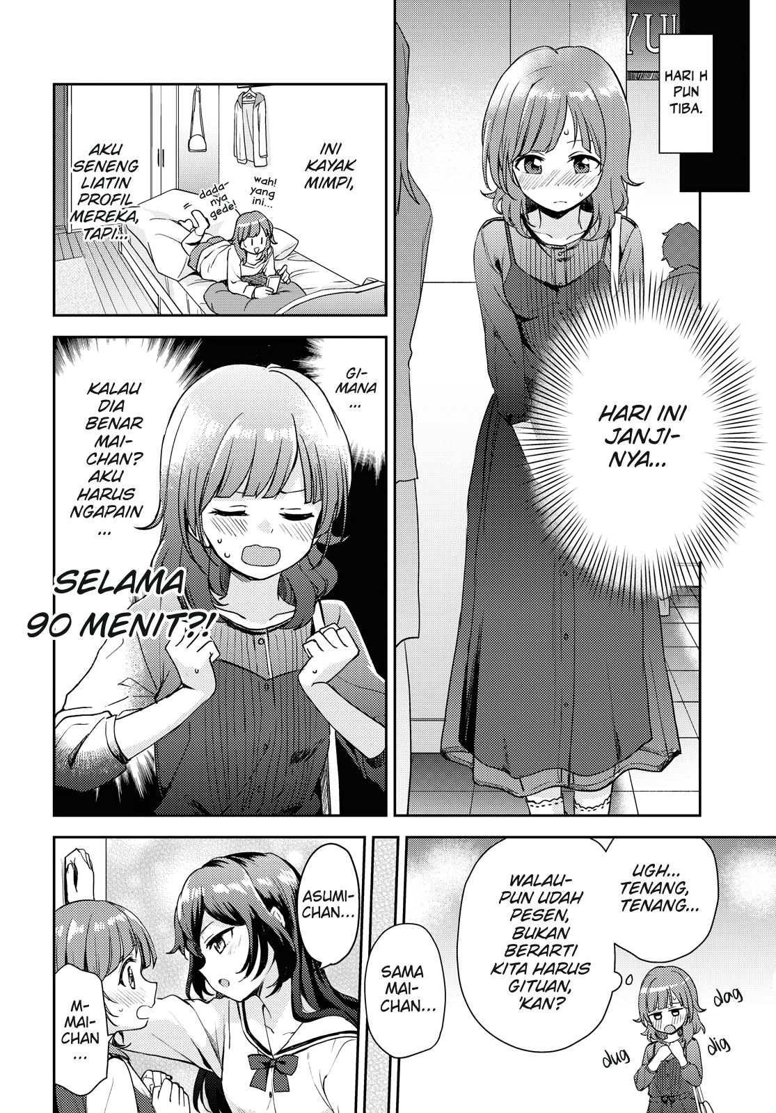 Asumi-chan wa Les Fuuzoku ni Kyoumi ga Arimasu! Chapter 1 - halaman 16