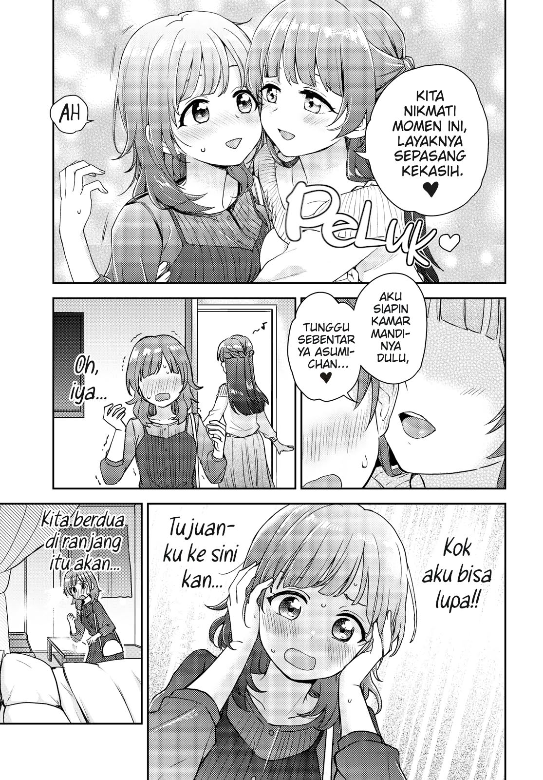 Asumi-chan wa Les Fuuzoku ni Kyoumi ga Arimasu! Chapter 1 - halaman 21