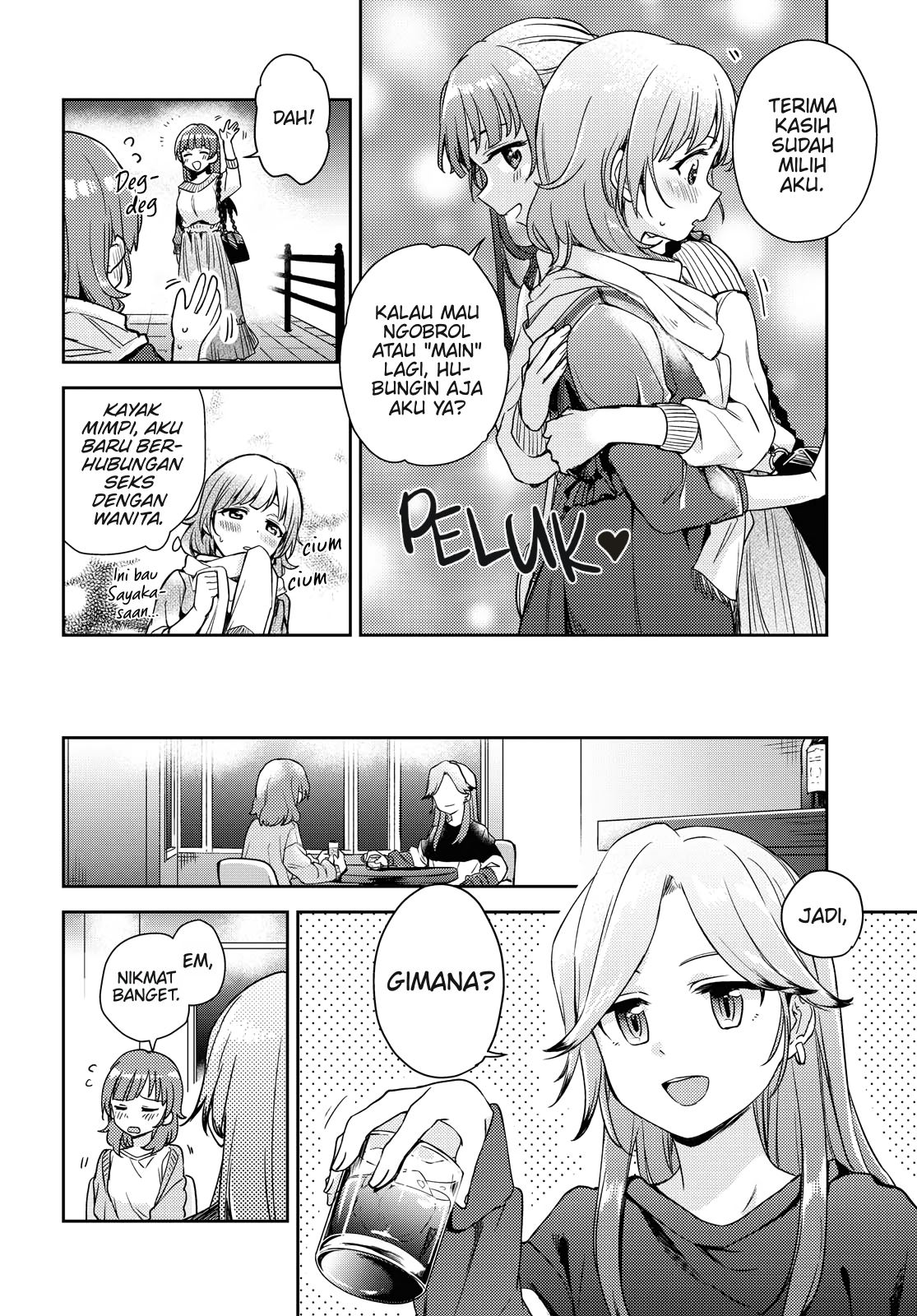 Asumi-chan wa Les Fuuzoku ni Kyoumi ga Arimasu! Chapter 1 - halaman 32