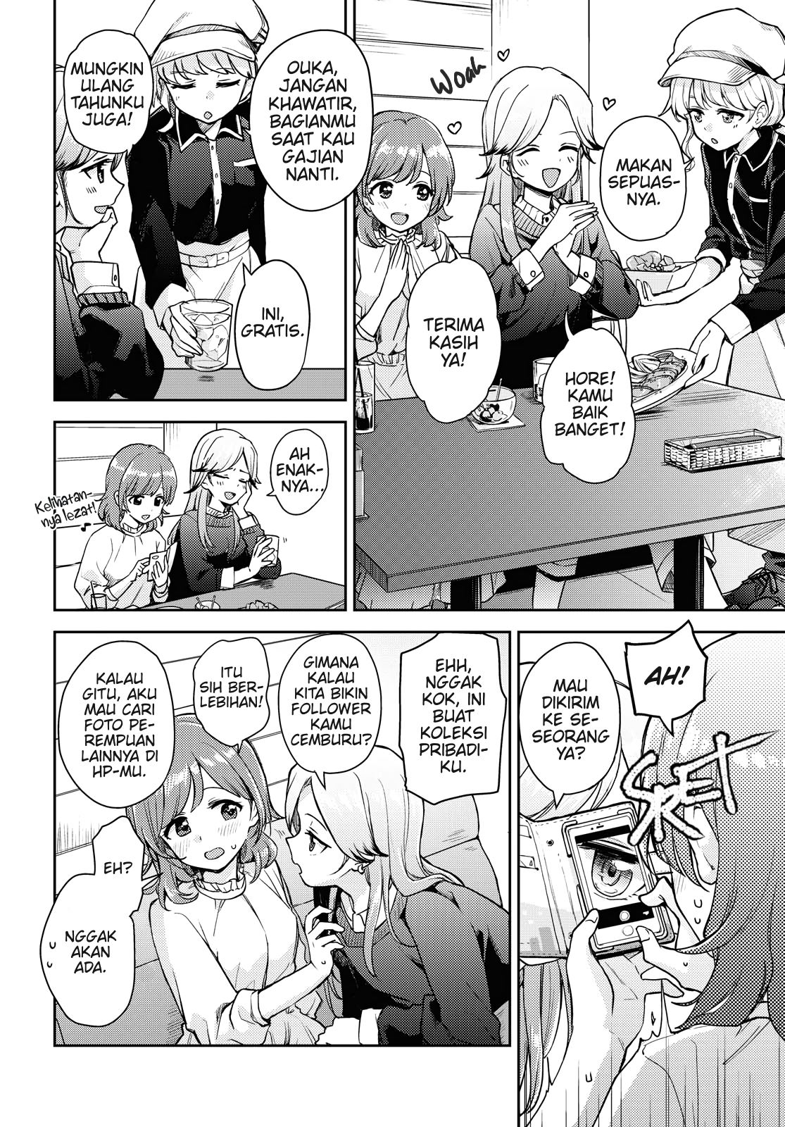 Asumi-chan wa Les Fuuzoku ni Kyoumi ga Arimasu! Chapter 1 - halaman 4