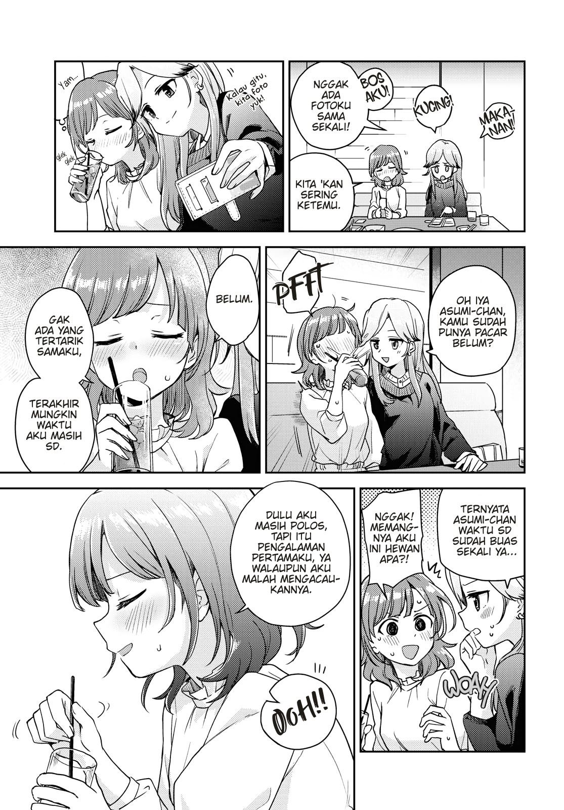 Asumi-chan wa Les Fuuzoku ni Kyoumi ga Arimasu! Chapter 1 - halaman 5