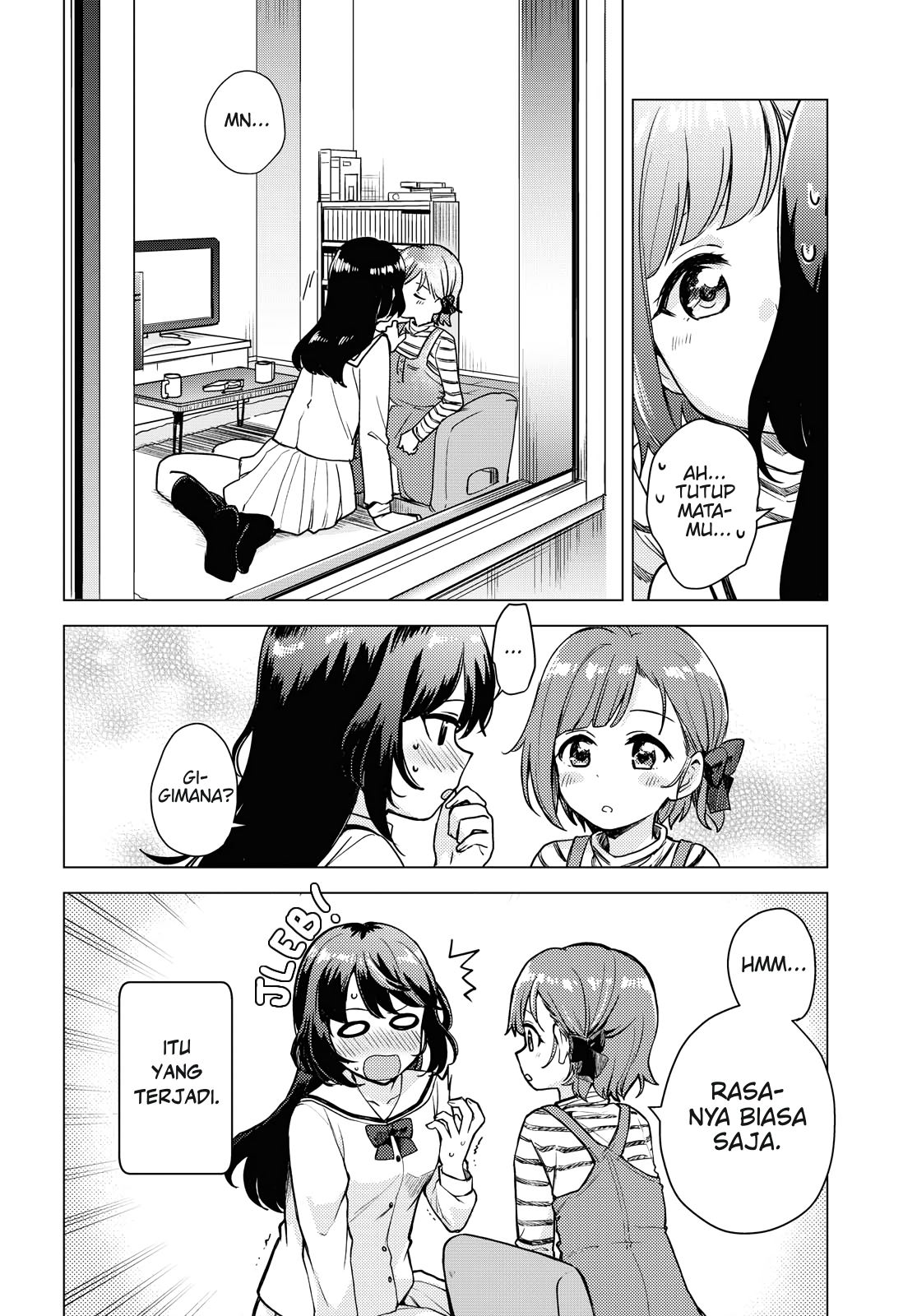 Asumi-chan wa Les Fuuzoku ni Kyoumi ga Arimasu! Chapter 1 - halaman 8