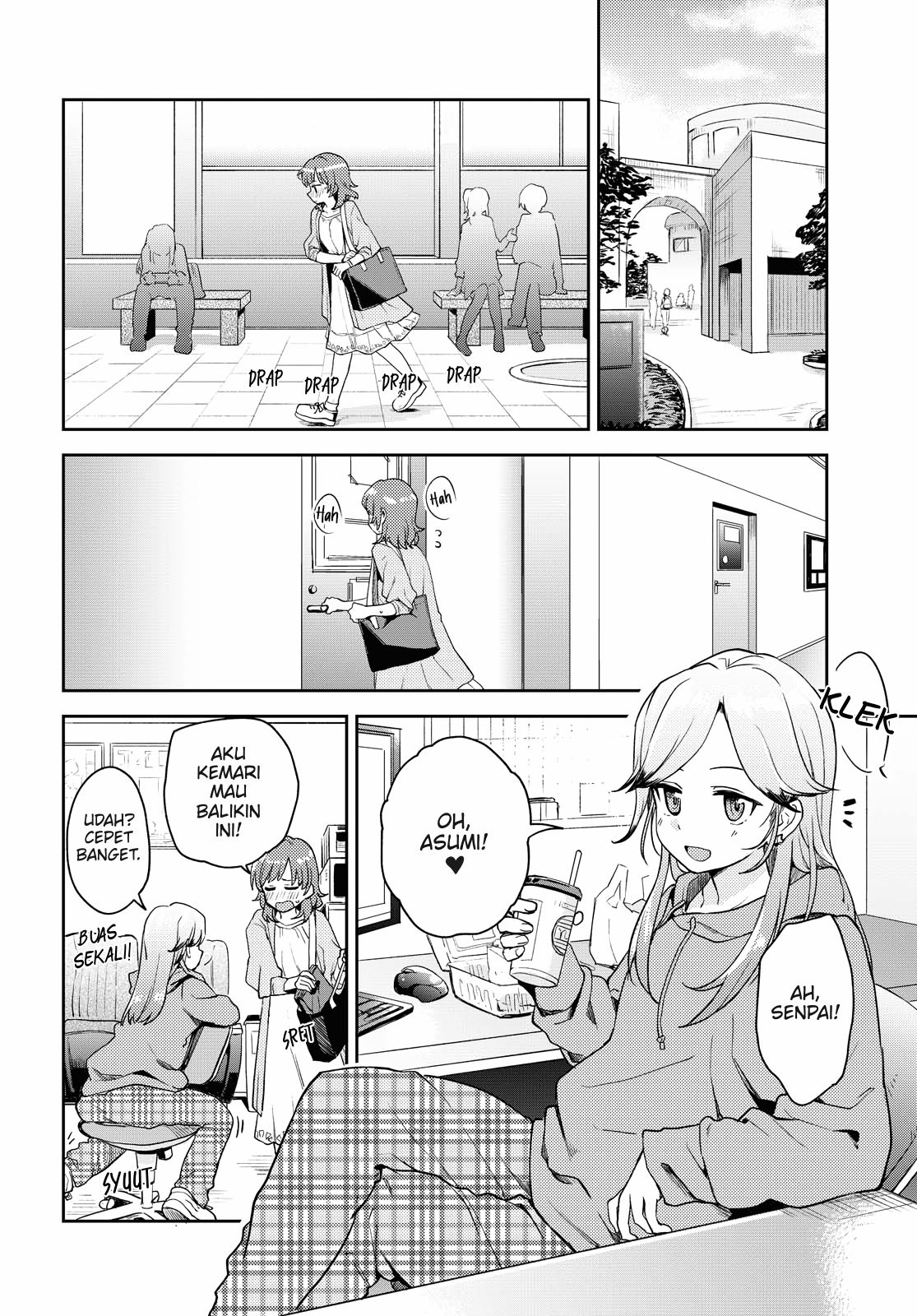 Asumi-chan wa Les Fuuzoku ni Kyoumi ga Arimasu! Chapter 2 - halaman 10