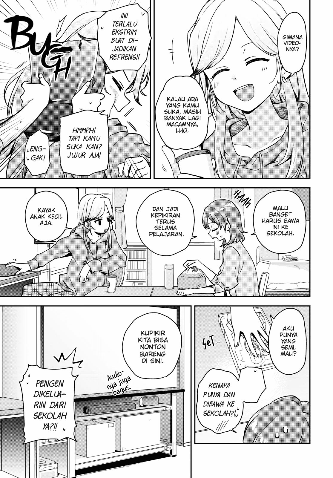 Asumi-chan wa Les Fuuzoku ni Kyoumi ga Arimasu! Chapter 2 - halaman 11