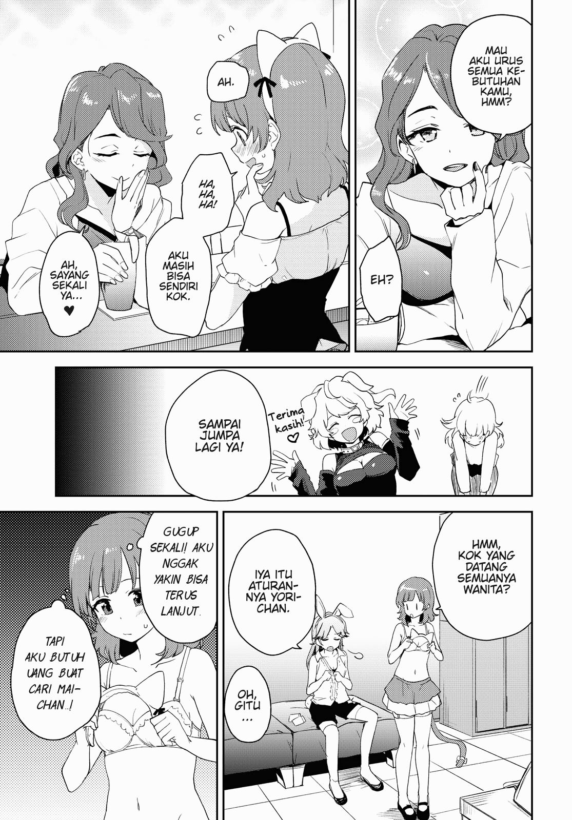 Asumi-chan wa Les Fuuzoku ni Kyoumi ga Arimasu! Chapter 3 - halaman 11