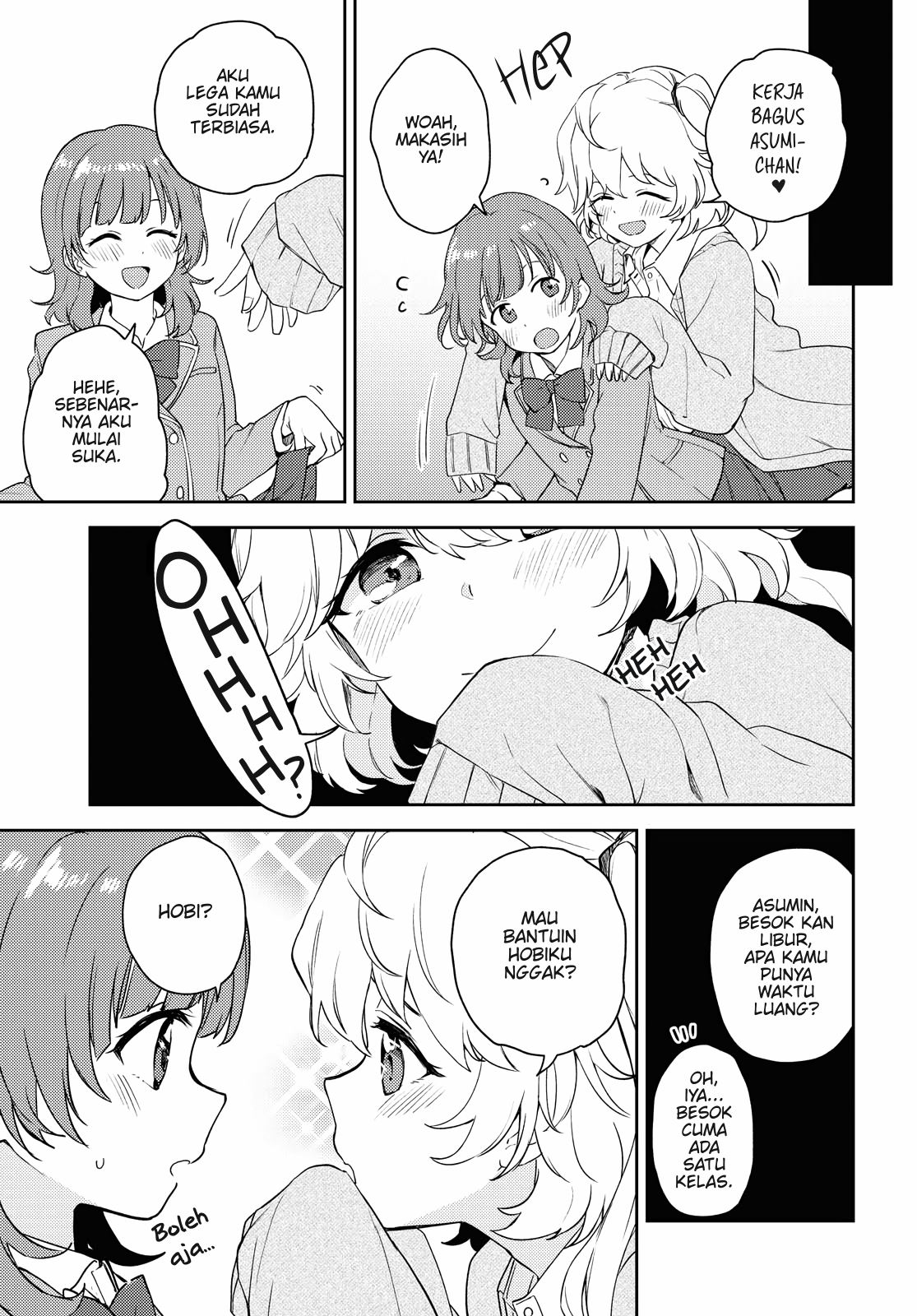 Asumi-chan wa Les Fuuzoku ni Kyoumi ga Arimasu! Chapter 3 - halaman 13