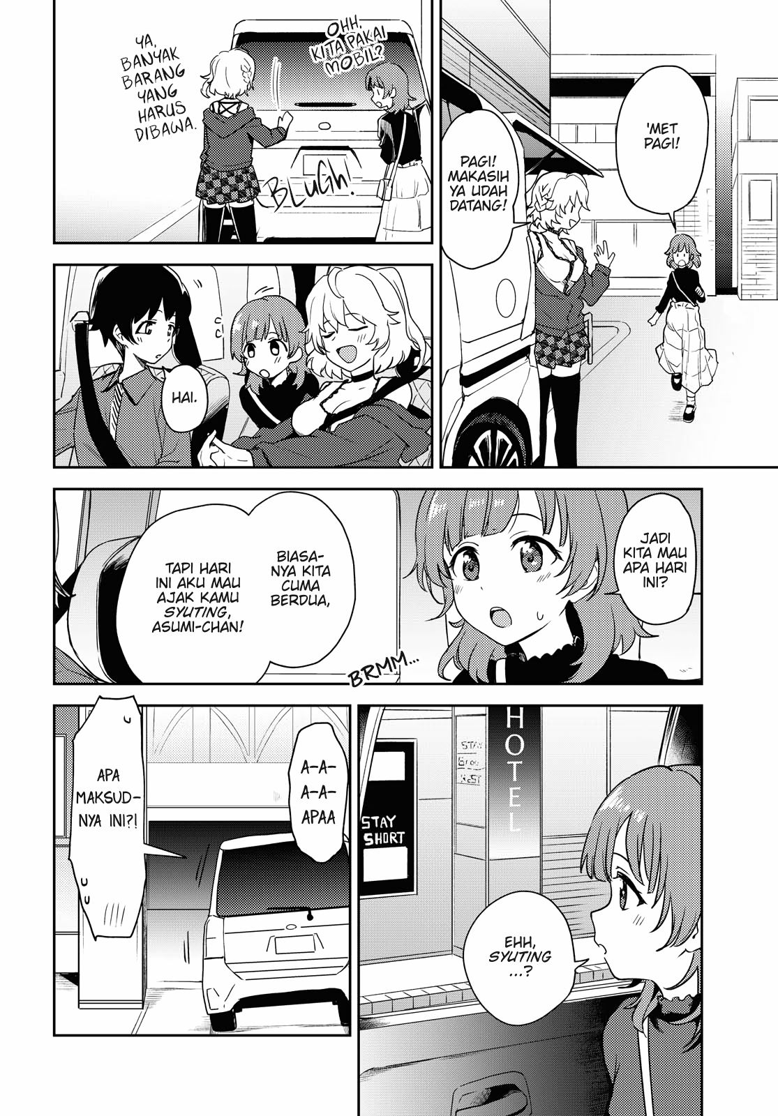 Asumi-chan wa Les Fuuzoku ni Kyoumi ga Arimasu! Chapter 3 - halaman 14