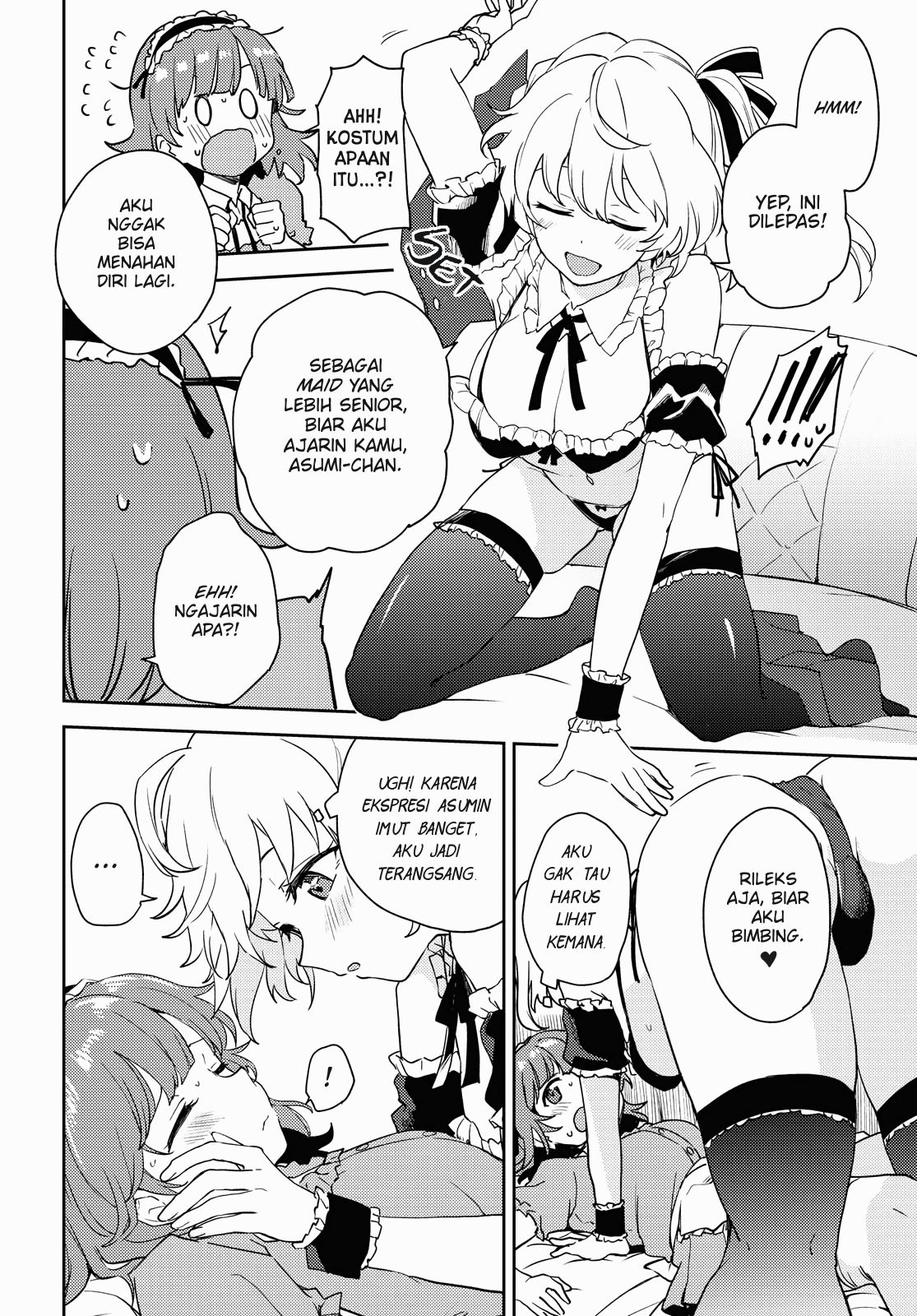 Asumi-chan wa Les Fuuzoku ni Kyoumi ga Arimasu! Chapter 3 - halaman 18