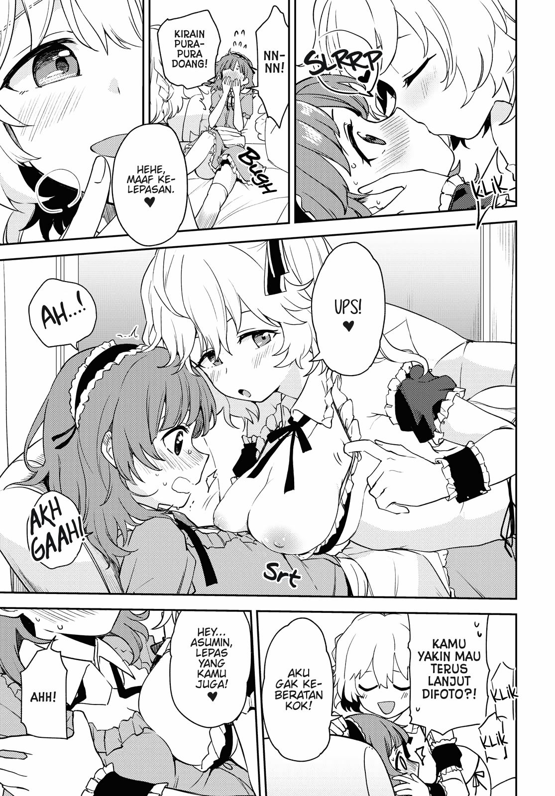 Asumi-chan wa Les Fuuzoku ni Kyoumi ga Arimasu! Chapter 3 - halaman 19